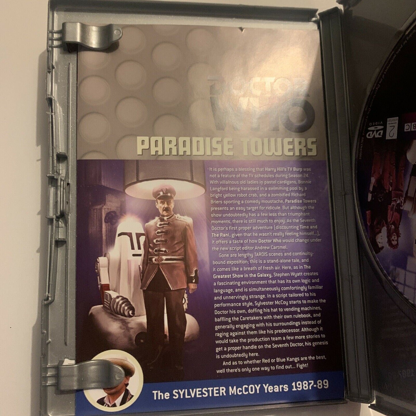 Doctor Who - Paradise Towers (DVD, 1987) Sylvester McCoy BBC Region 2