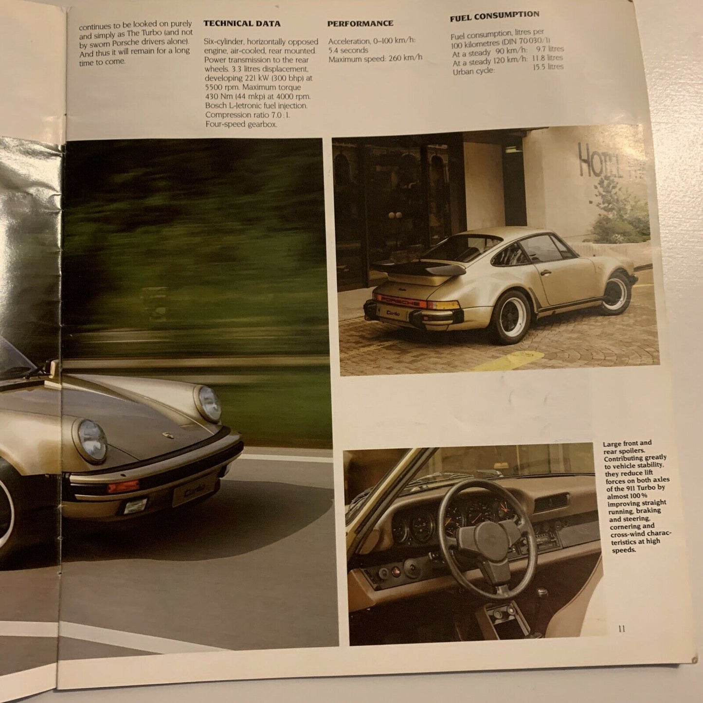 Porsche Brochure From The 80's