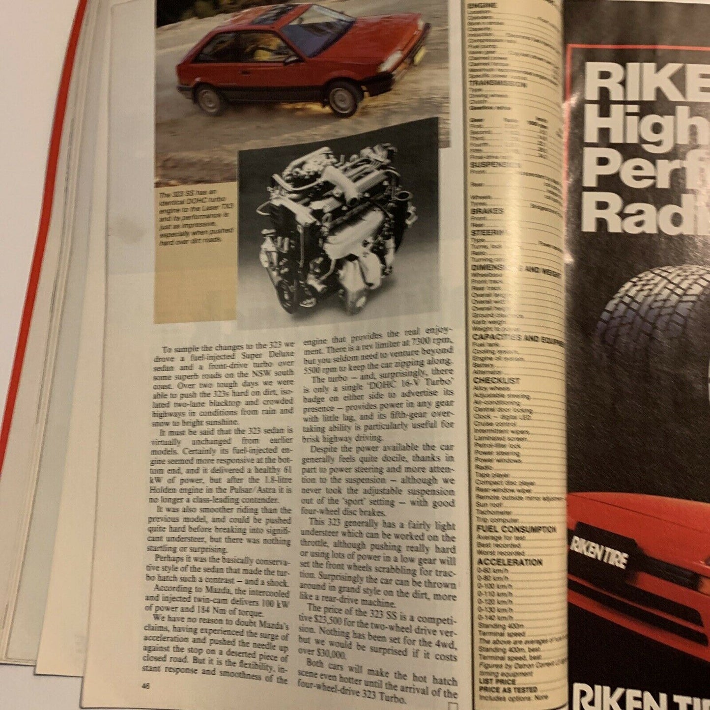 Modern Motor Magazine - November 1987 - TWR Gp A Commodore