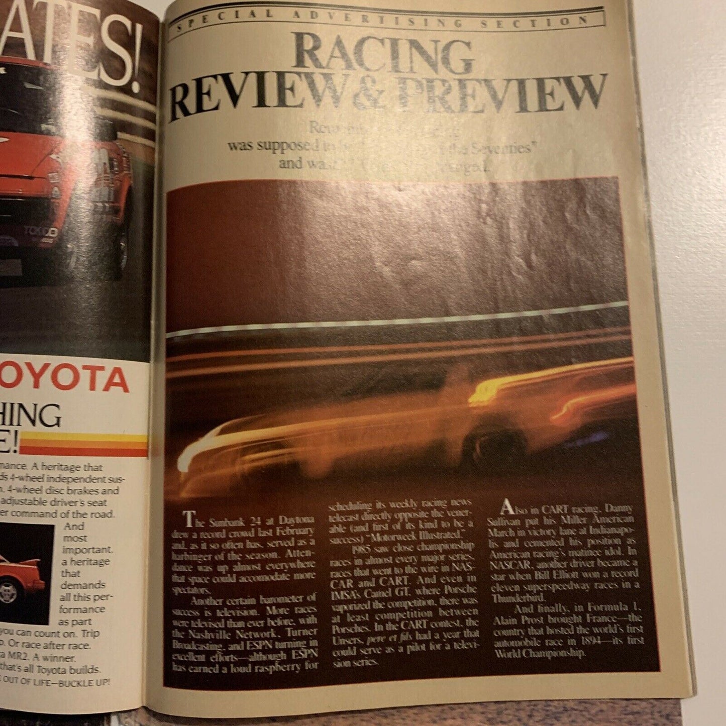Car And Driver Magazine - January 1986 - Fourth Annual Teen Best Issue