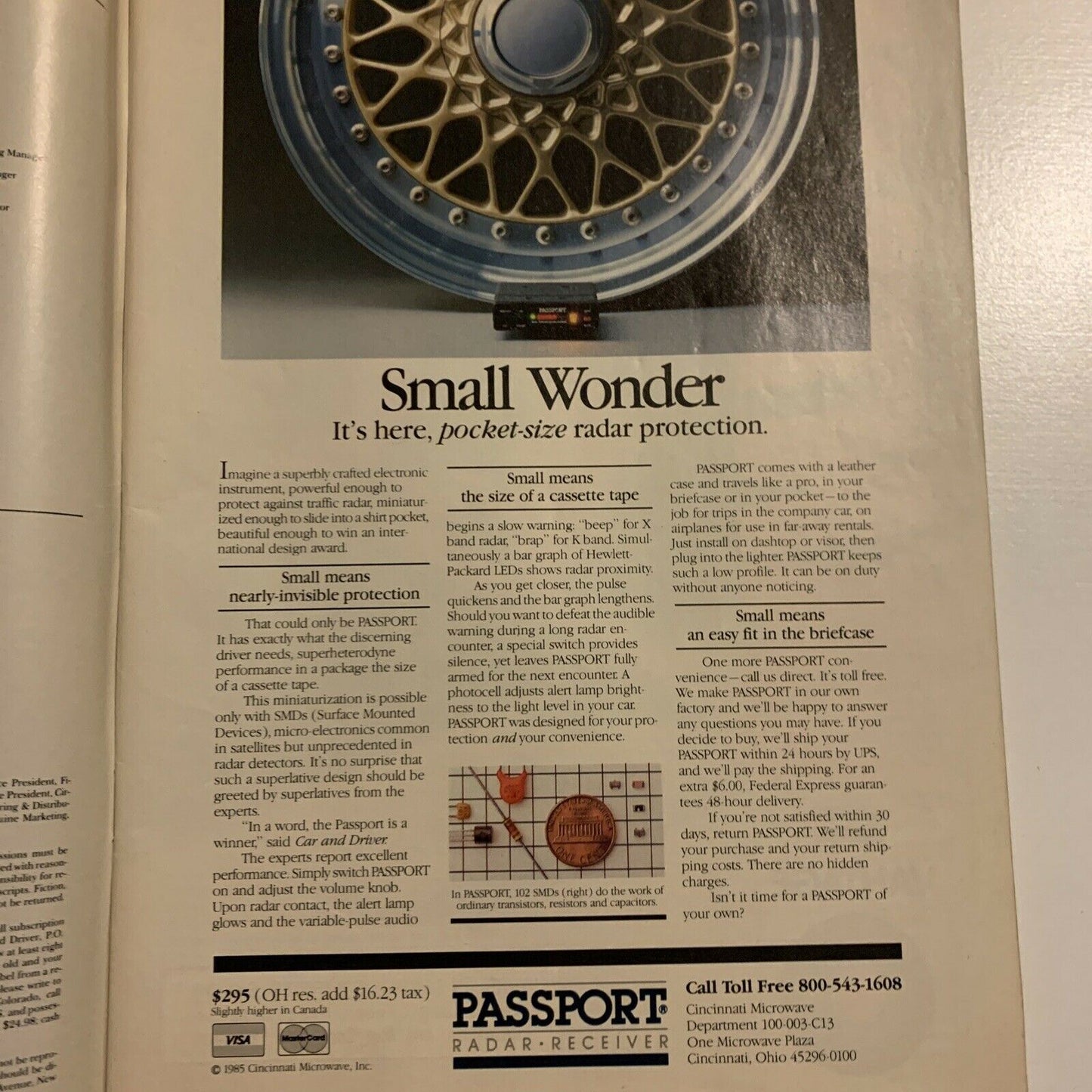 Car And Driver Magazine - January 1986 - Fourth Annual Teen Best Issue