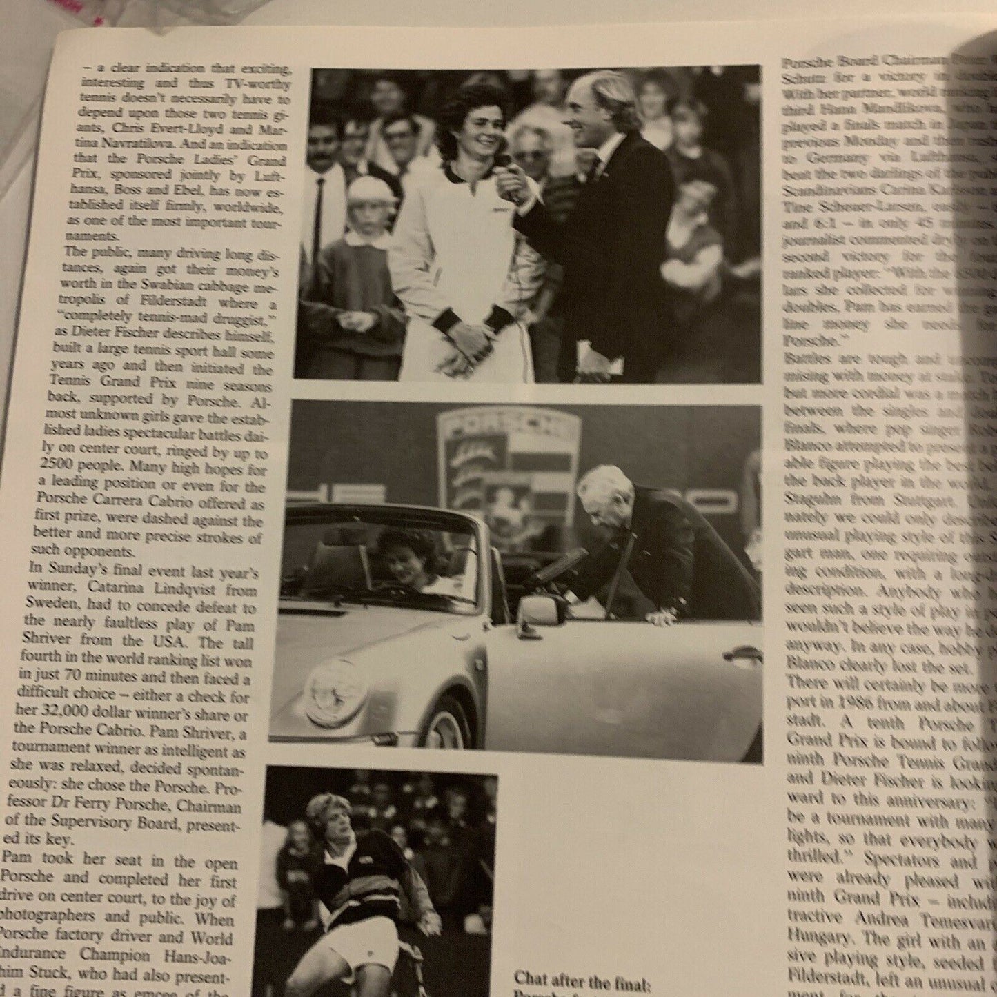 Christophorus Porsche Magazine - No 198 January 1986