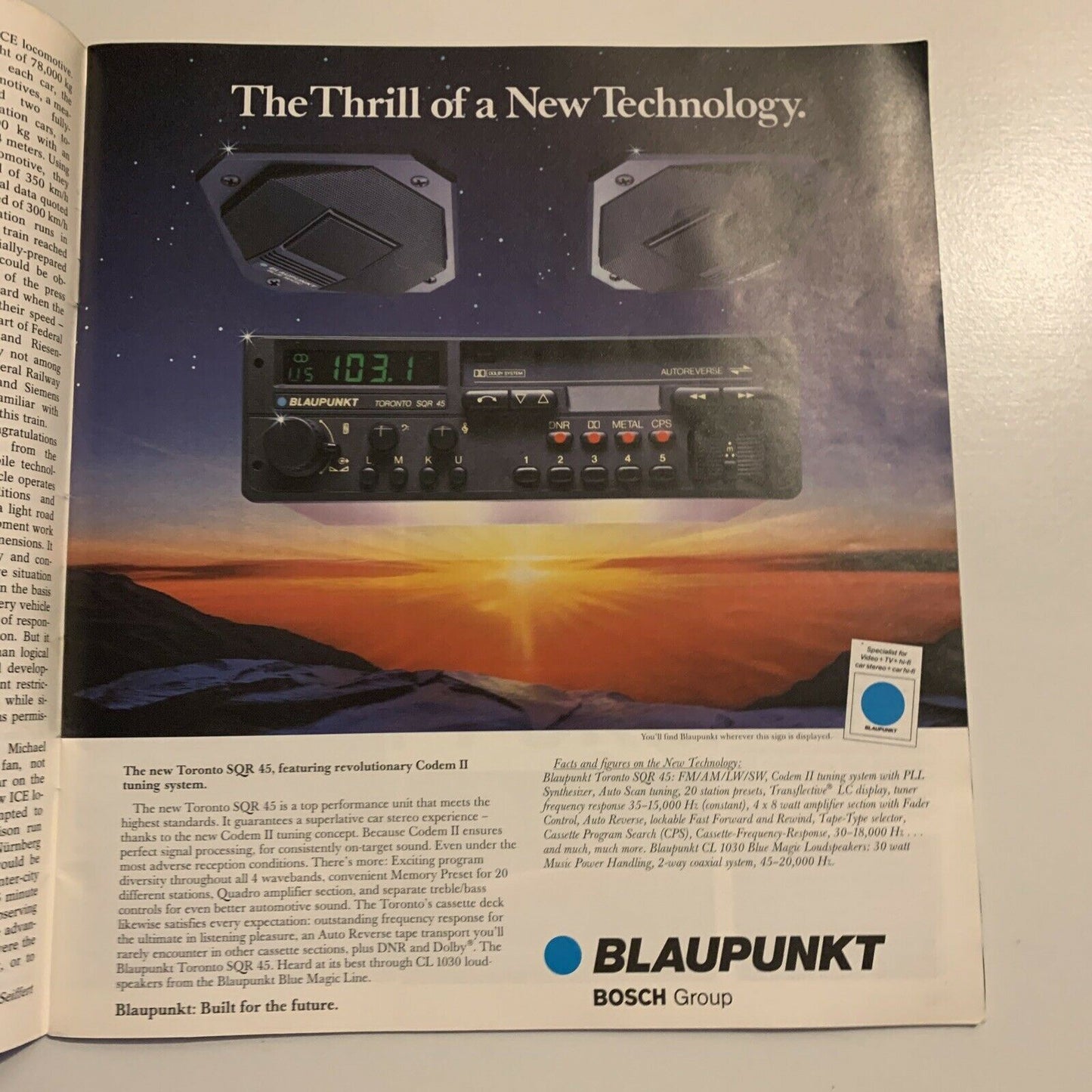 Christophorus Porsche Magazine - No 198 January 1986