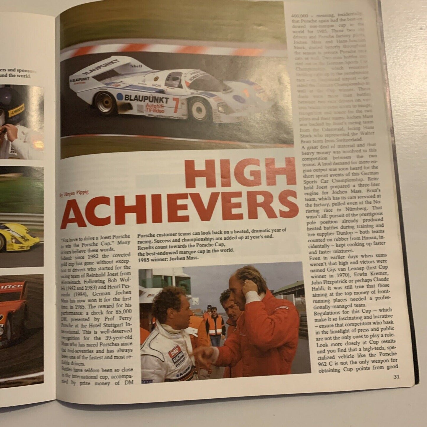 Christophorus Porsche Magazine - No 198 January 1986