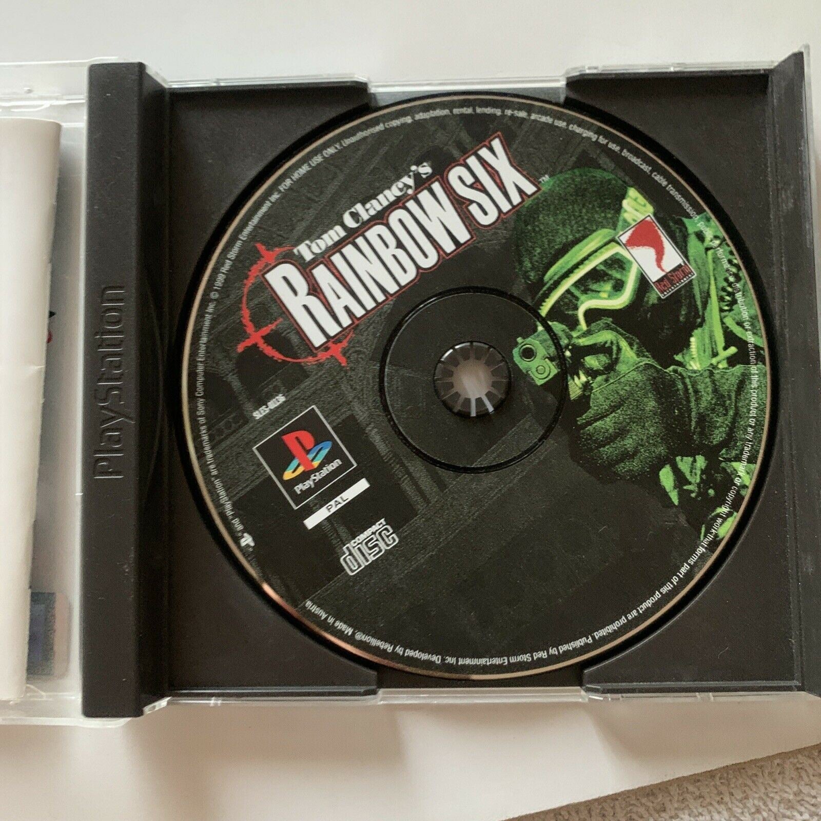 Tom Clancy's Rainbow Six (Ubisoft Exclusive) | PS1 Tom Clancy's Rainbow Six (Ubisoft Exclusive) | PS1