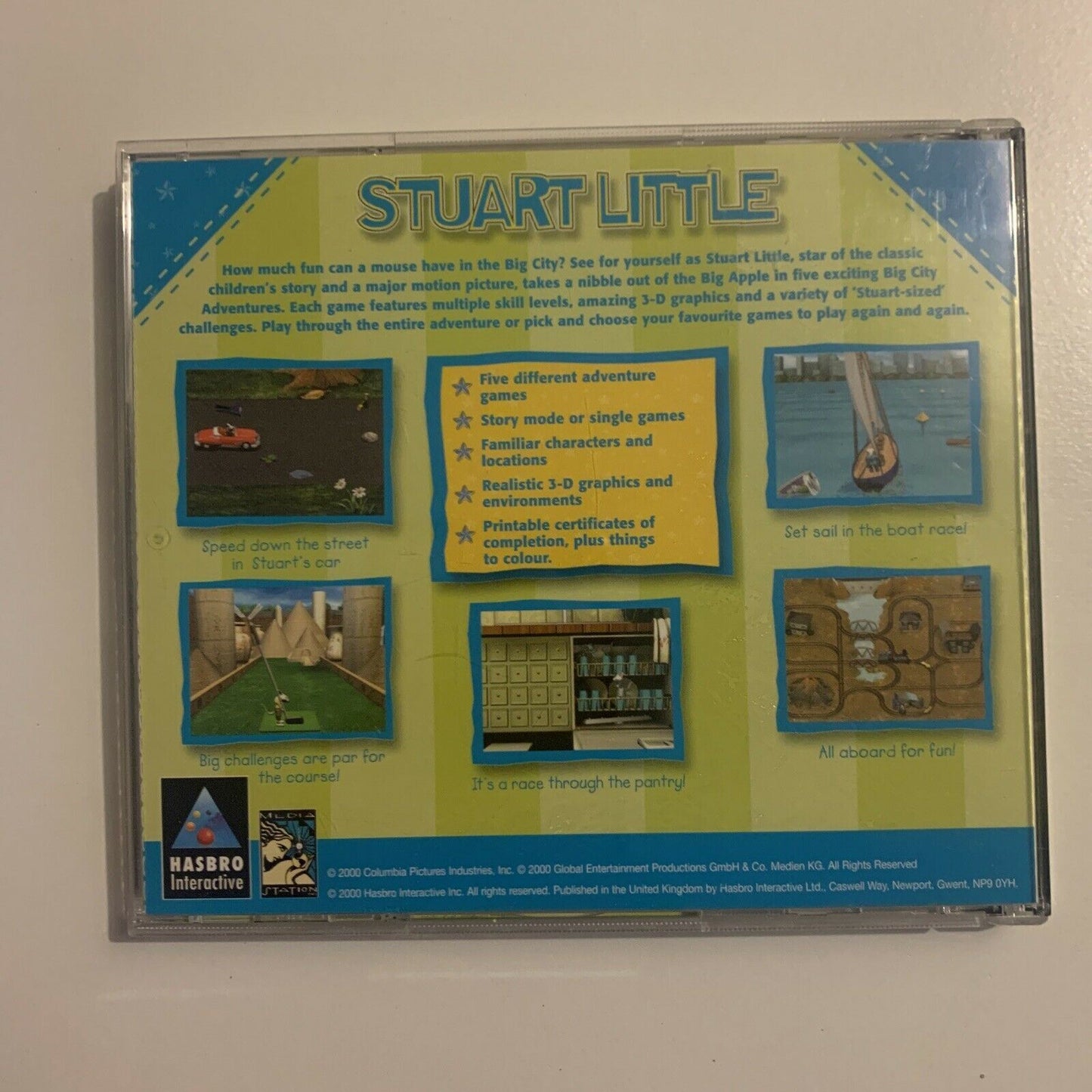 Stuart Little - Big City Adventures PC CDROM Game