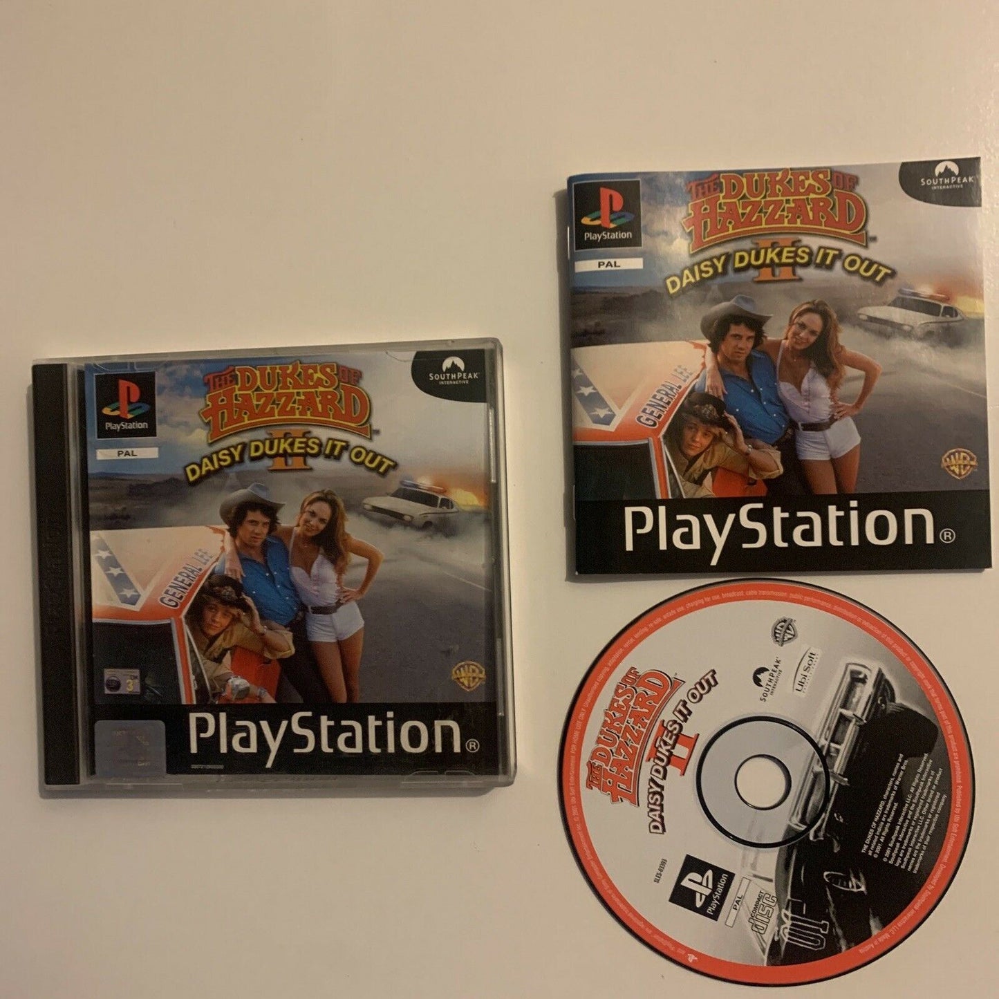 The Dukes Of Hazzard II : Daisy Dukes It Out - PS1 Manual PAL