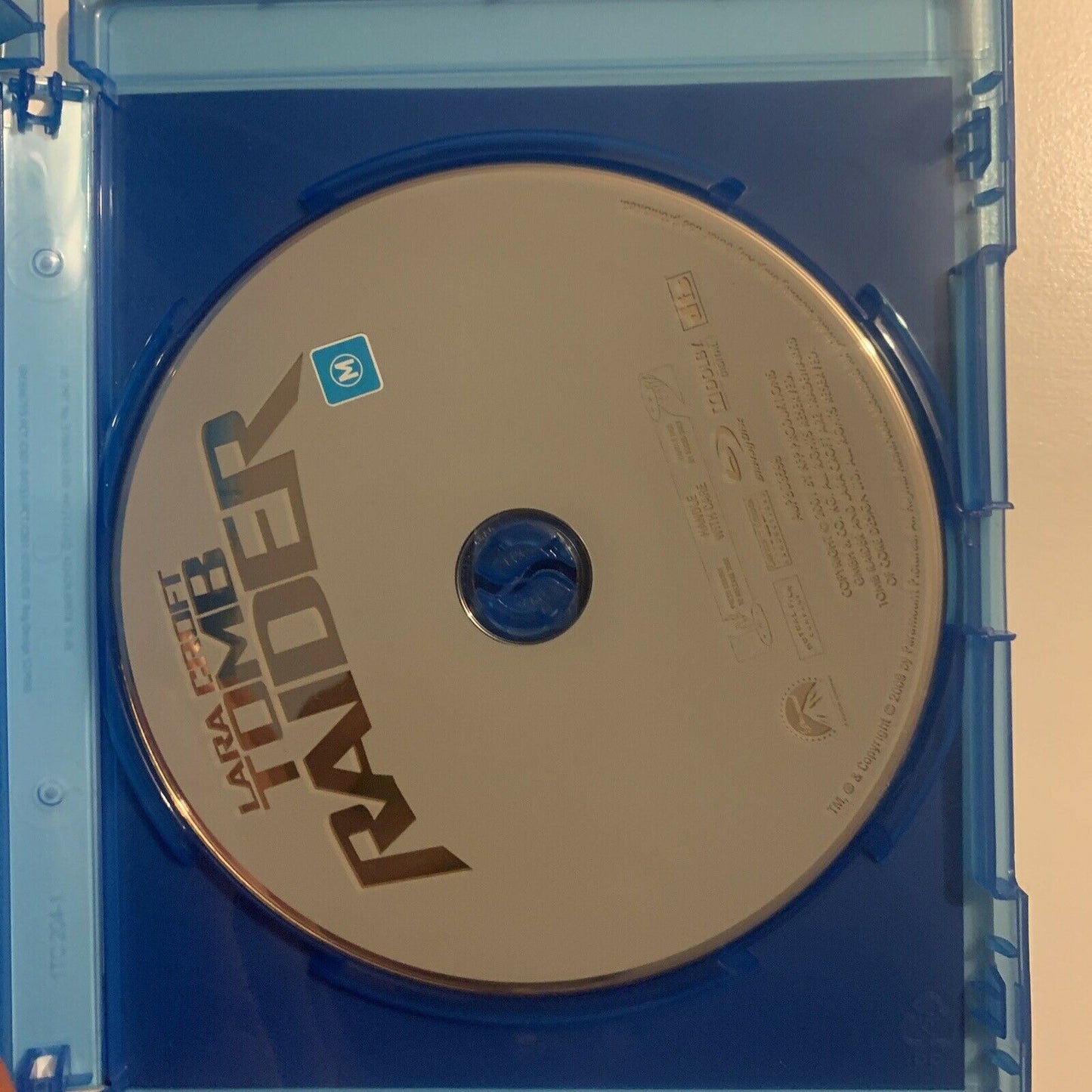 Lara Croft Tomb Raider (Bluray, 2001) Angelina Jolie. Region B