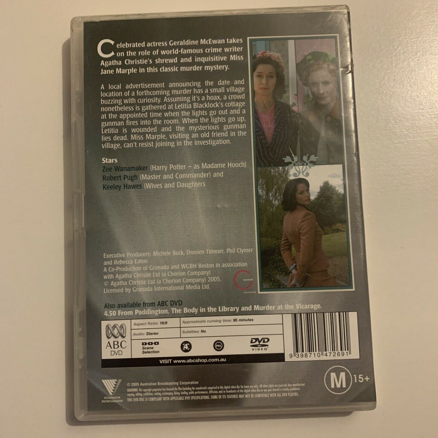 Agatha Christie: Miss Marple - A Murder Is Announced (DVD, 2005) Geraldine McEwa