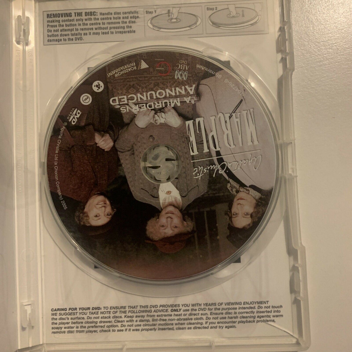 Agatha Christie: Miss Marple - A Murder Is Announced (DVD, 2005) Geraldine McEwa