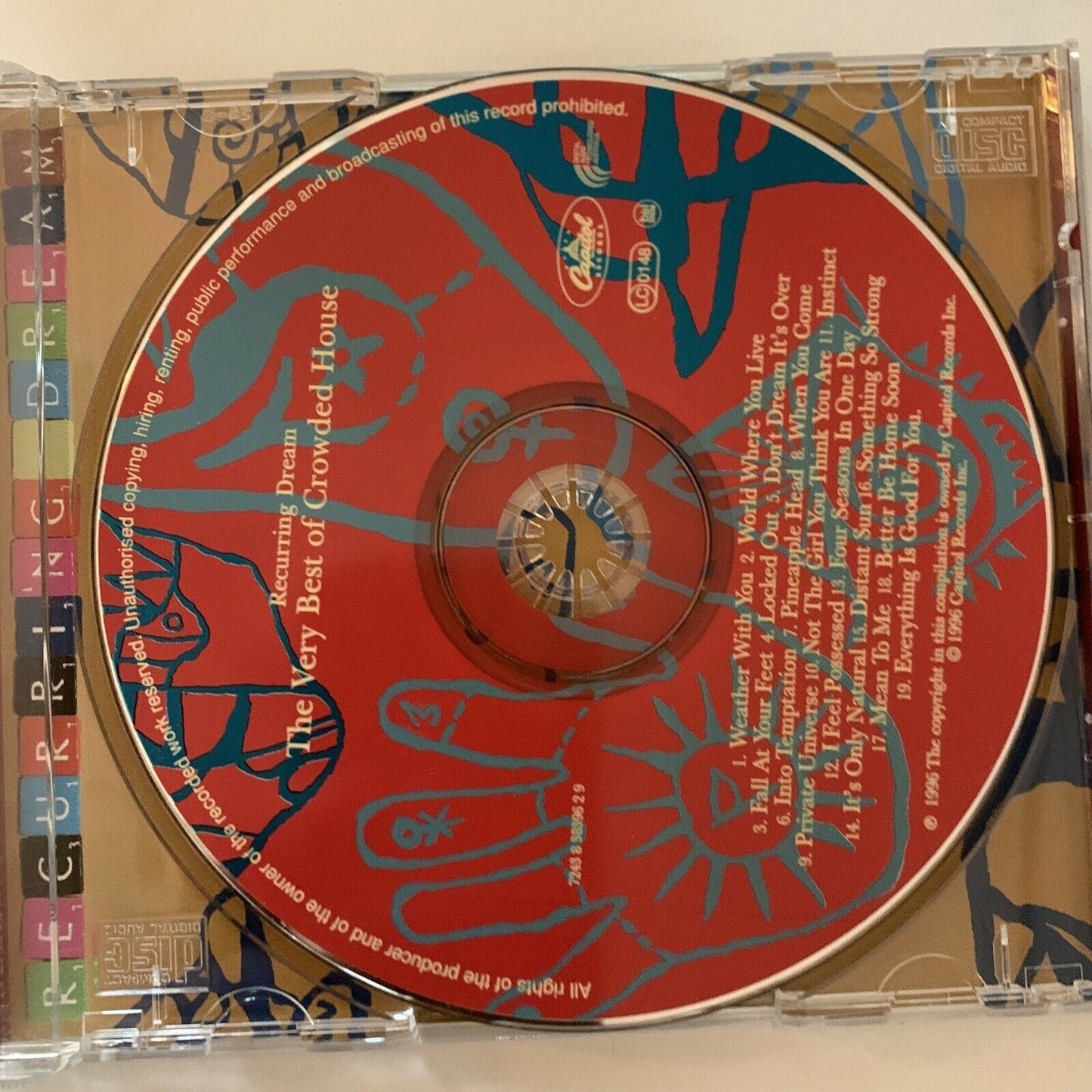 Recurring Dream: The Very Best of Crowded House by Crowded House (CD, Jun-1996)