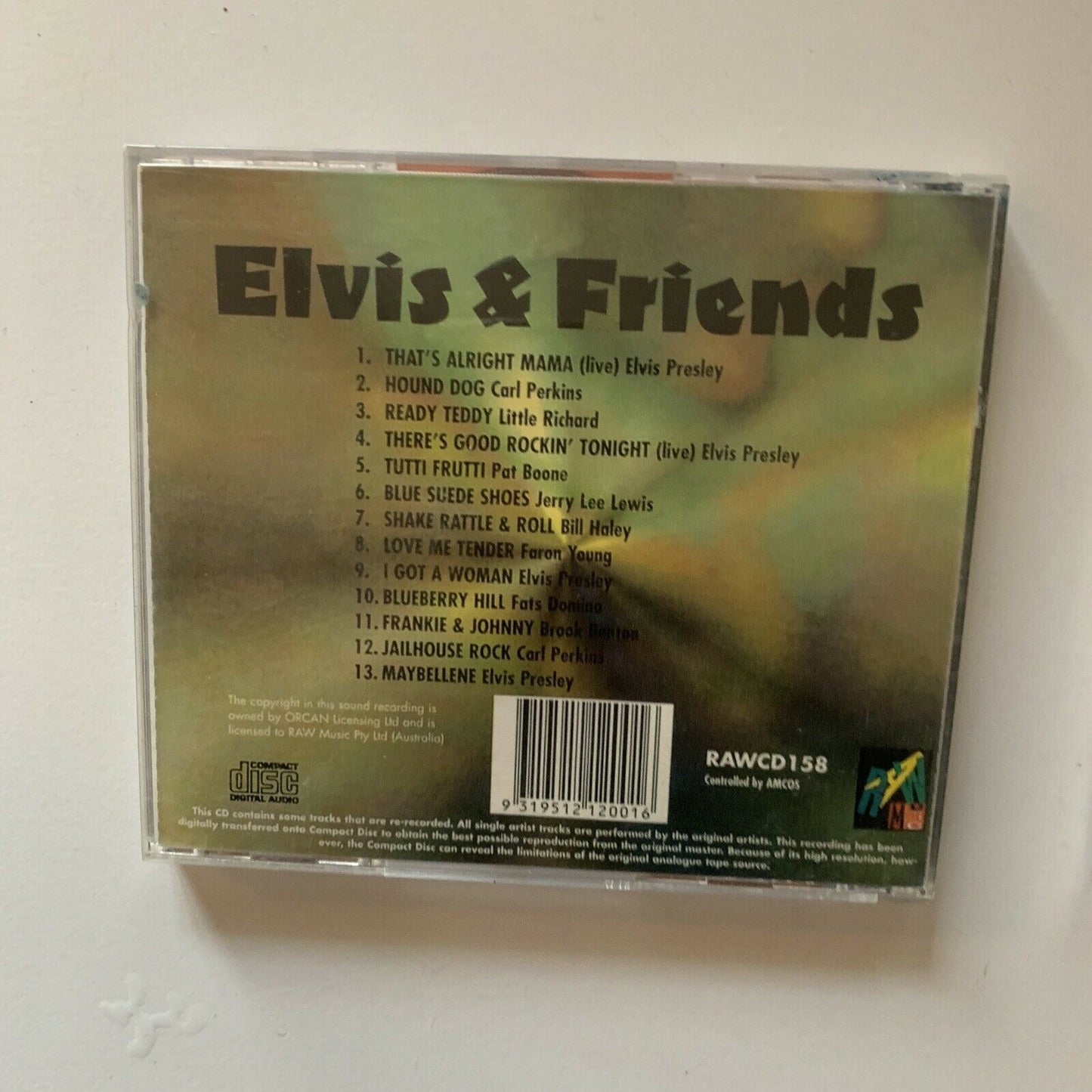 Elvis Presley: Elvis & Friends / Elvis Presley Live (CD, 1998, 2-Disc)