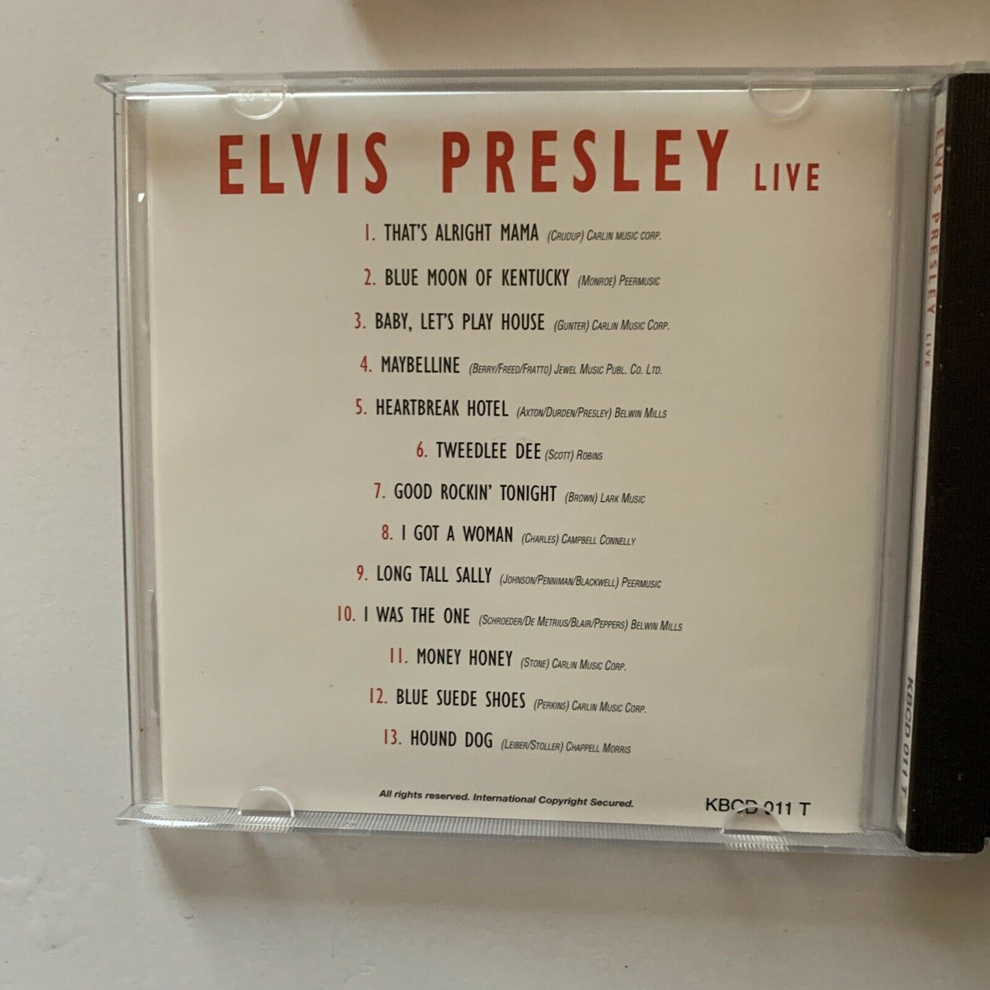 Elvis Presley: Elvis & Friends / Elvis Presley Live (CD, 1998, 2-Disc)