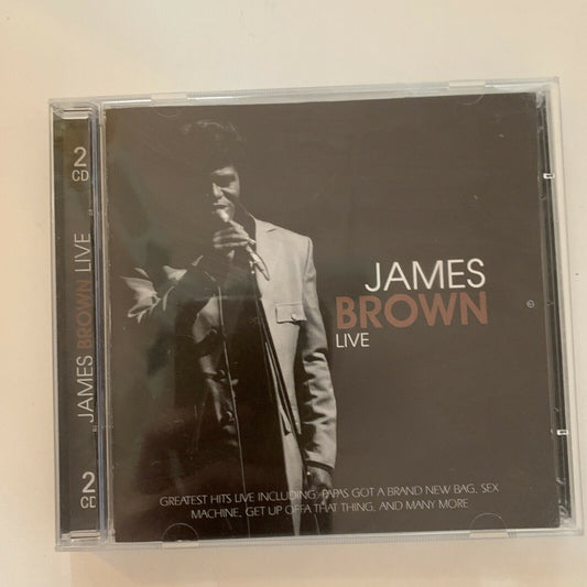 James Brown Live - Greatest Hits Compilation including remixes CD 2-Disc