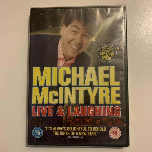 *New Sealed* Michael McIntyre - Live & Laughing (DVD, 2008) Region 4&2