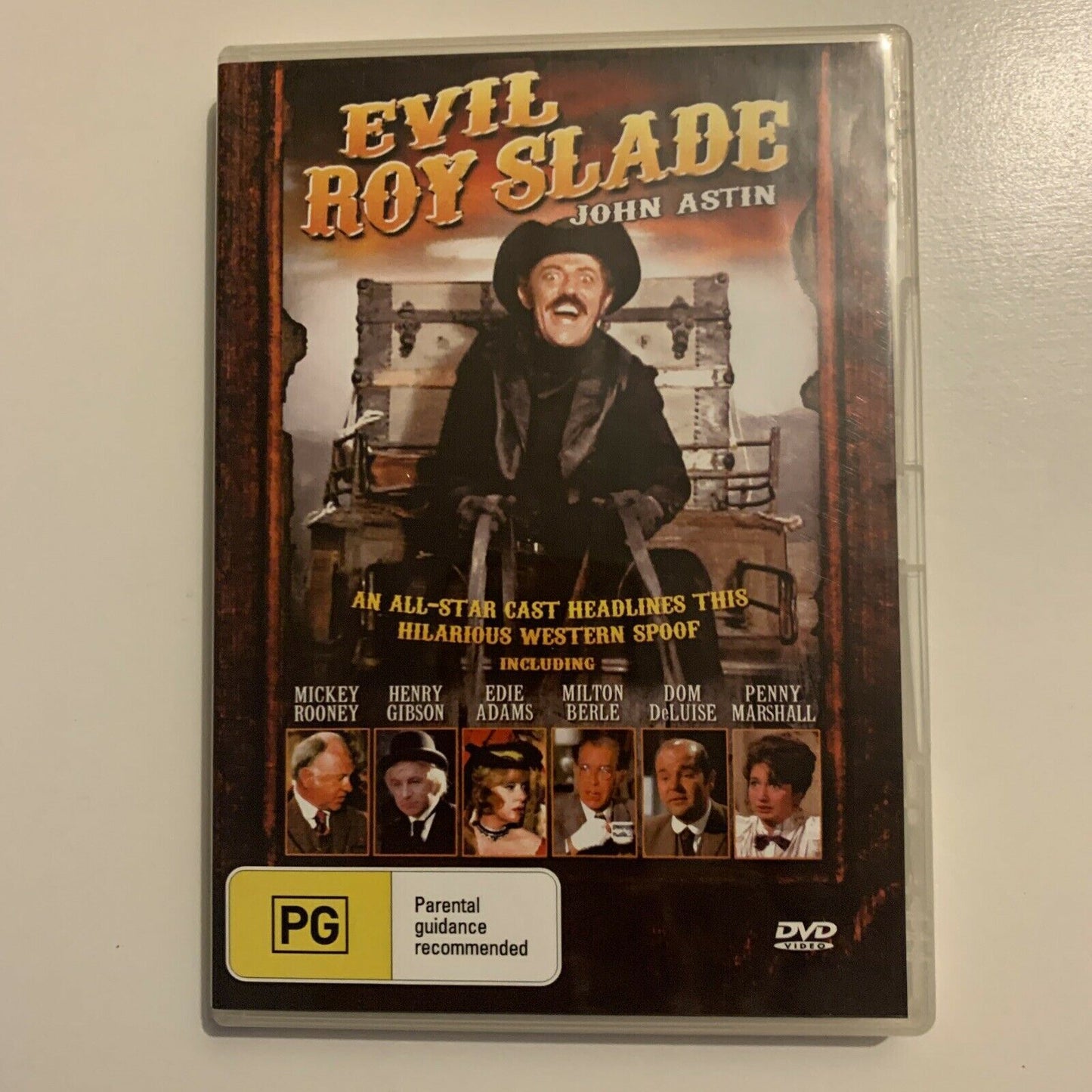 Evil Roy Slade (DVD, 1972) John Astin, Mickey Rooney. All Regions