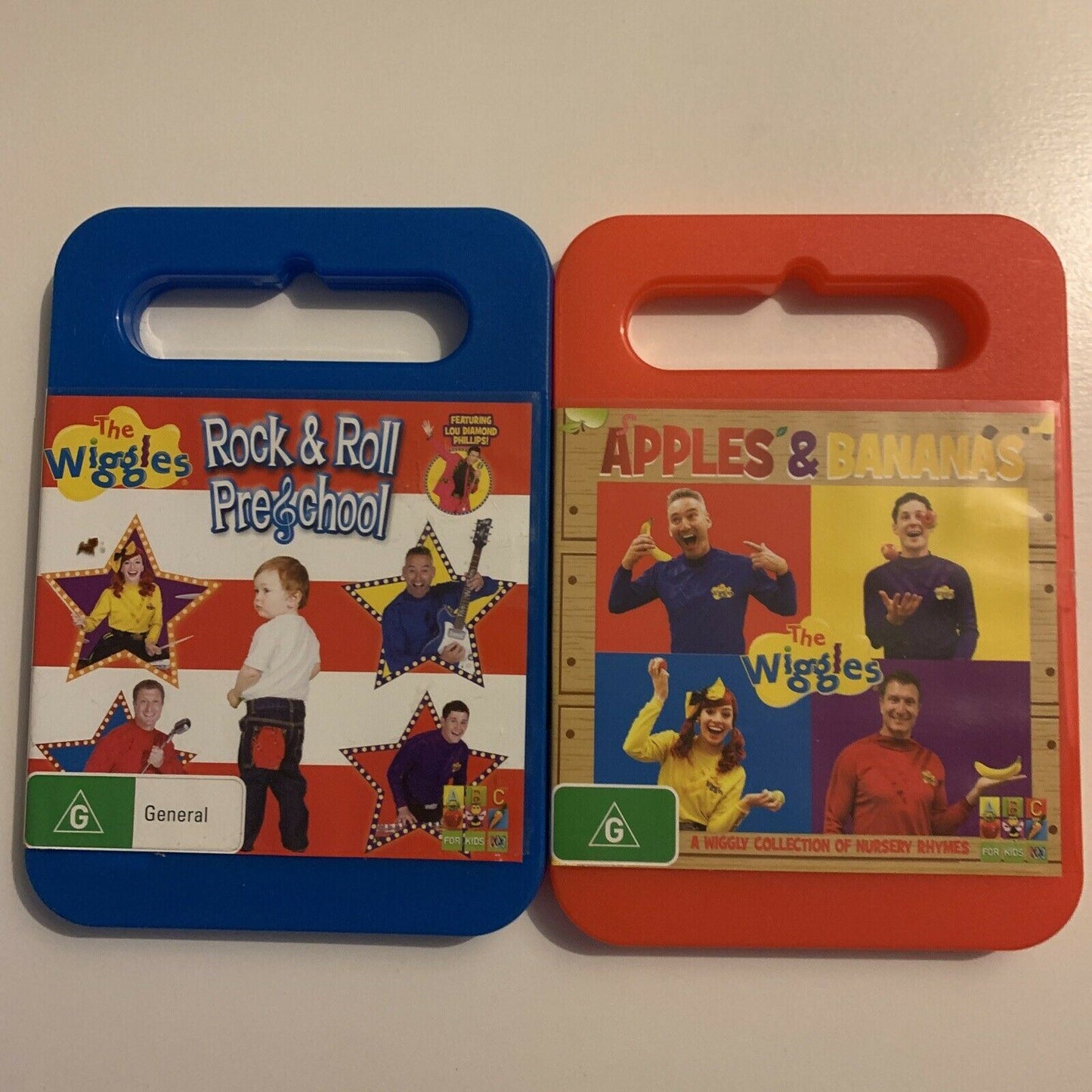The Wiggles: Rock & Roll Preschool / Apple & Bananas (DVD, 2015, 2-Disc) Region4