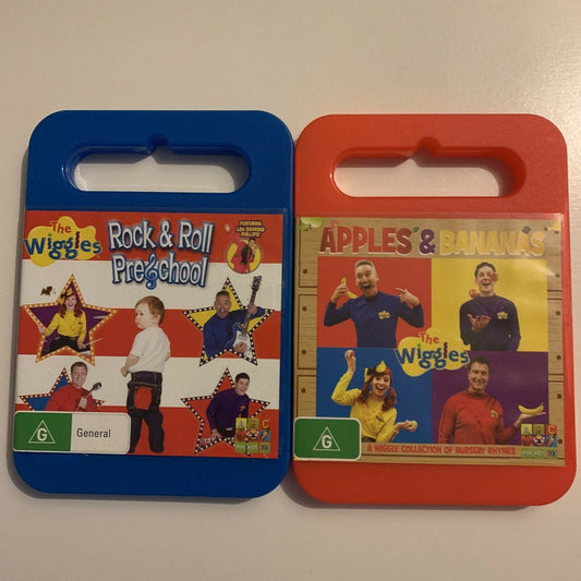 The Wiggles: Rock & Roll Preschool / Apple & Bananas (DVD, 2015, 2-Disc) Region4