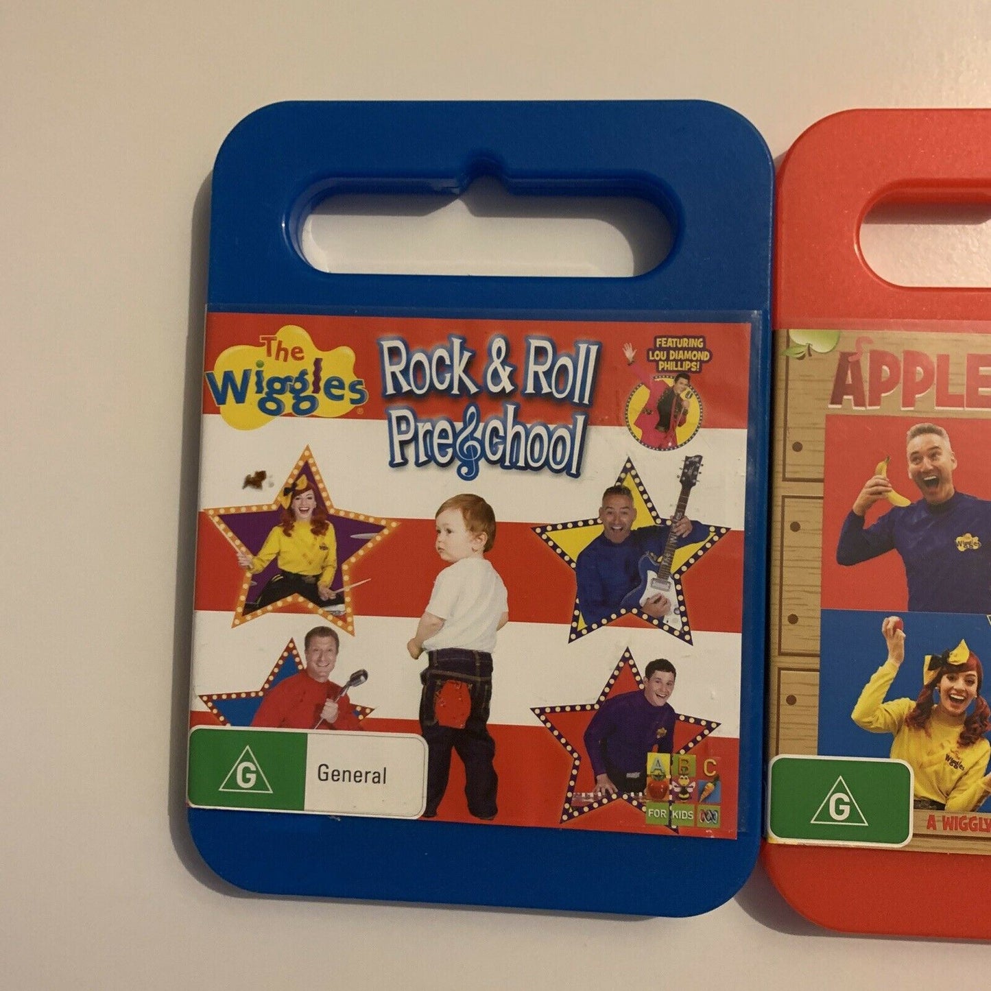 The Wiggles: Rock & Roll Preschool / Apple & Bananas (DVD, 2015, 2-Disc) Region4