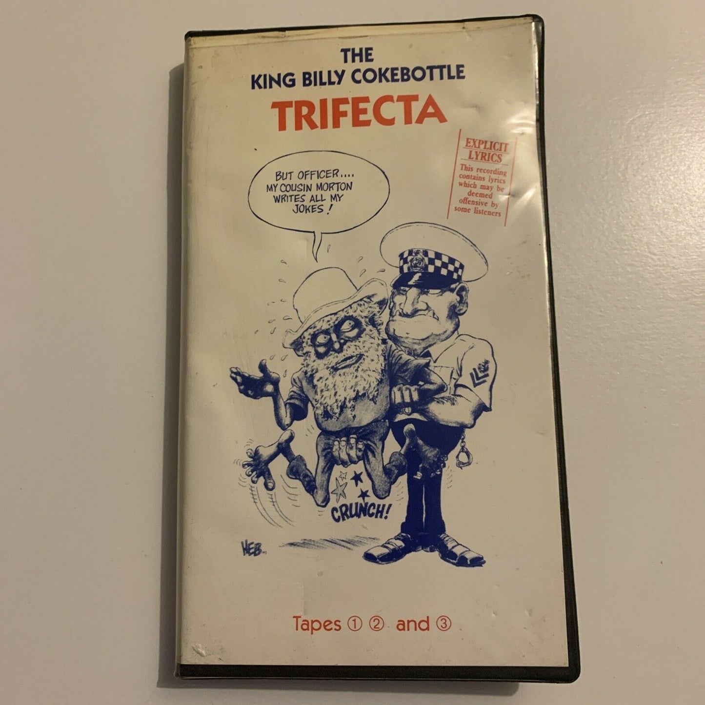 The King Billy CokeBottle Trifecta (Cassette Tape) 3-Tapes Comedy