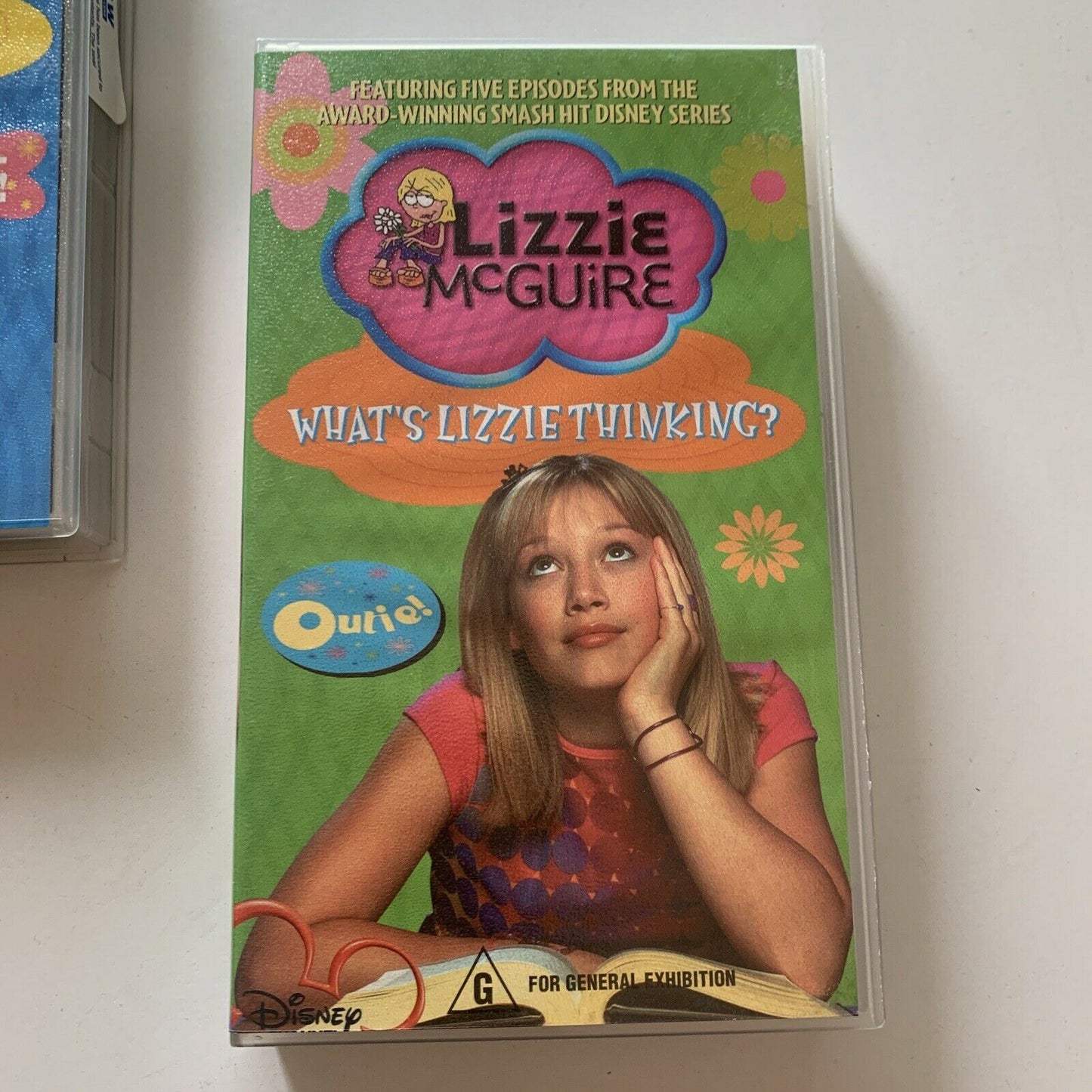 Lizzie McGuire: Misadventures In Babysitting / What's Lizzie Thinking? (VHS) PAL