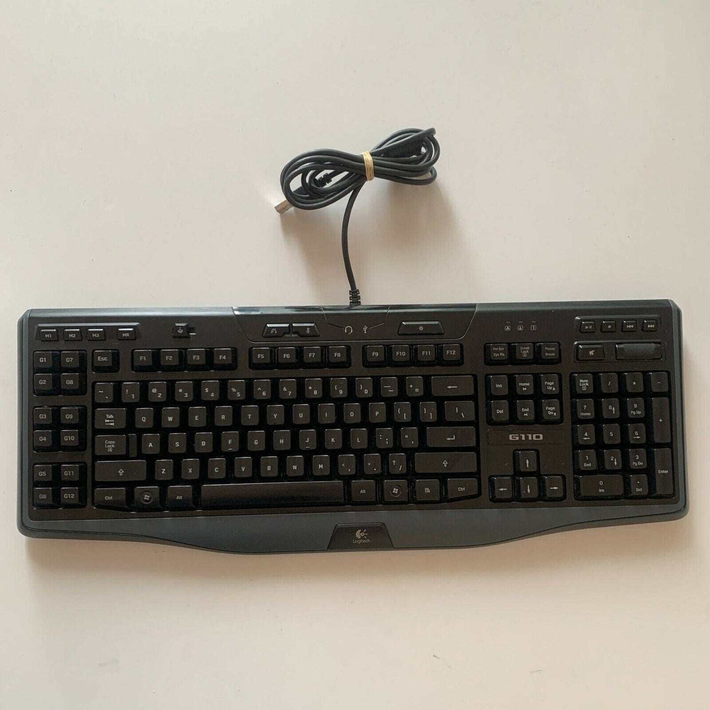 Logitech G110 Backlit Black Gaming Keyboard