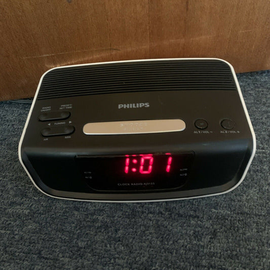Philips Alarm Clock FM Radio AJ3123