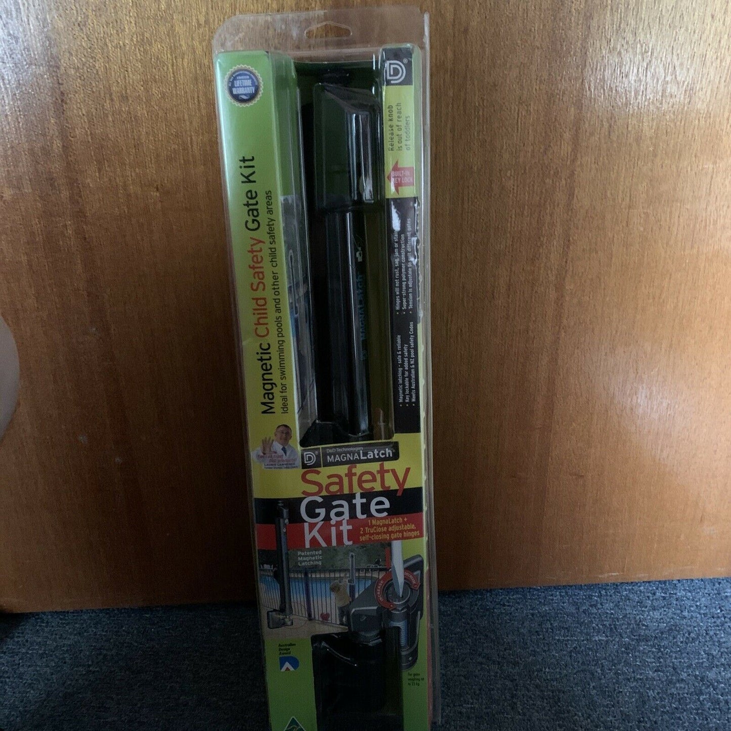 *New* Magna Latch: Magnetic Child Safety Gate Kit For Swimming Pools/ Childcare