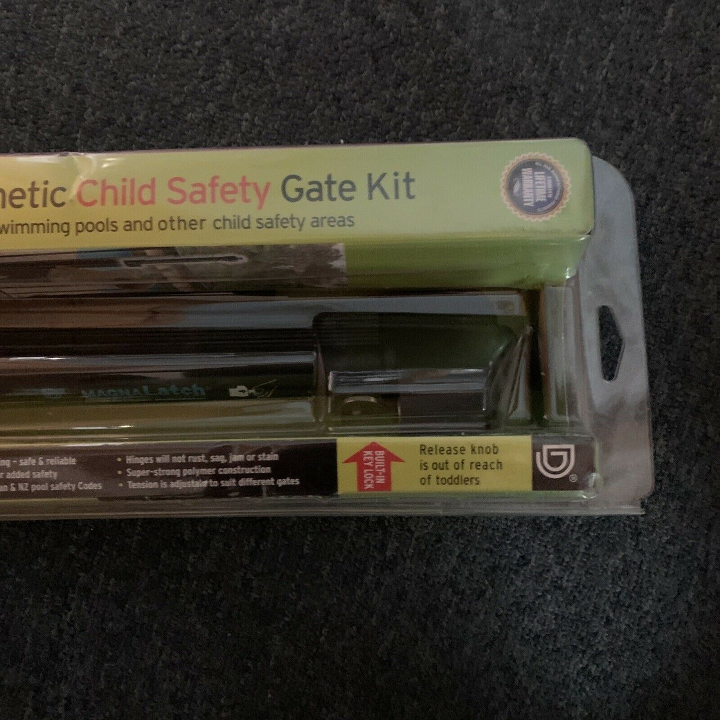 *New* Magna Latch: Magnetic Child Safety Gate Kit For Swimming Pools/ Childcare