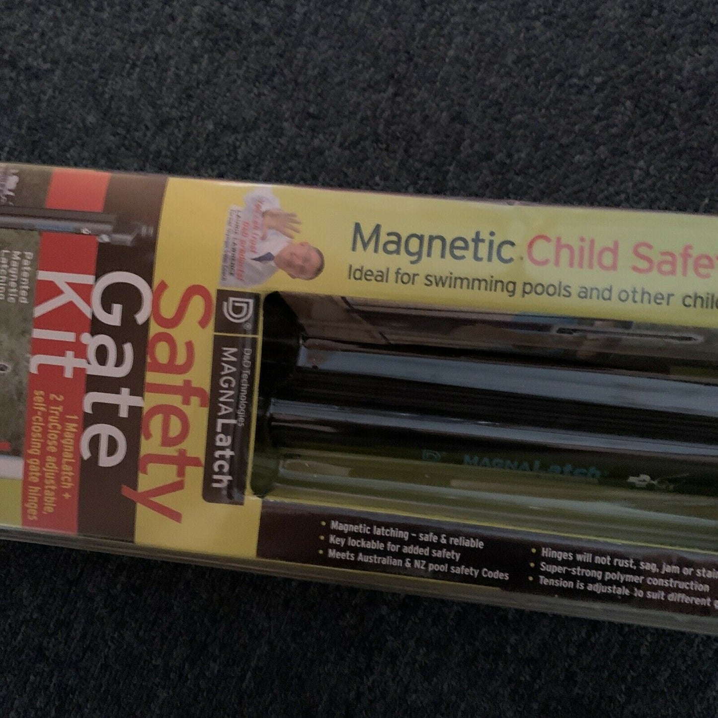 *New* Magna Latch: Magnetic Child Safety Gate Kit For Swimming Pools/ Childcare