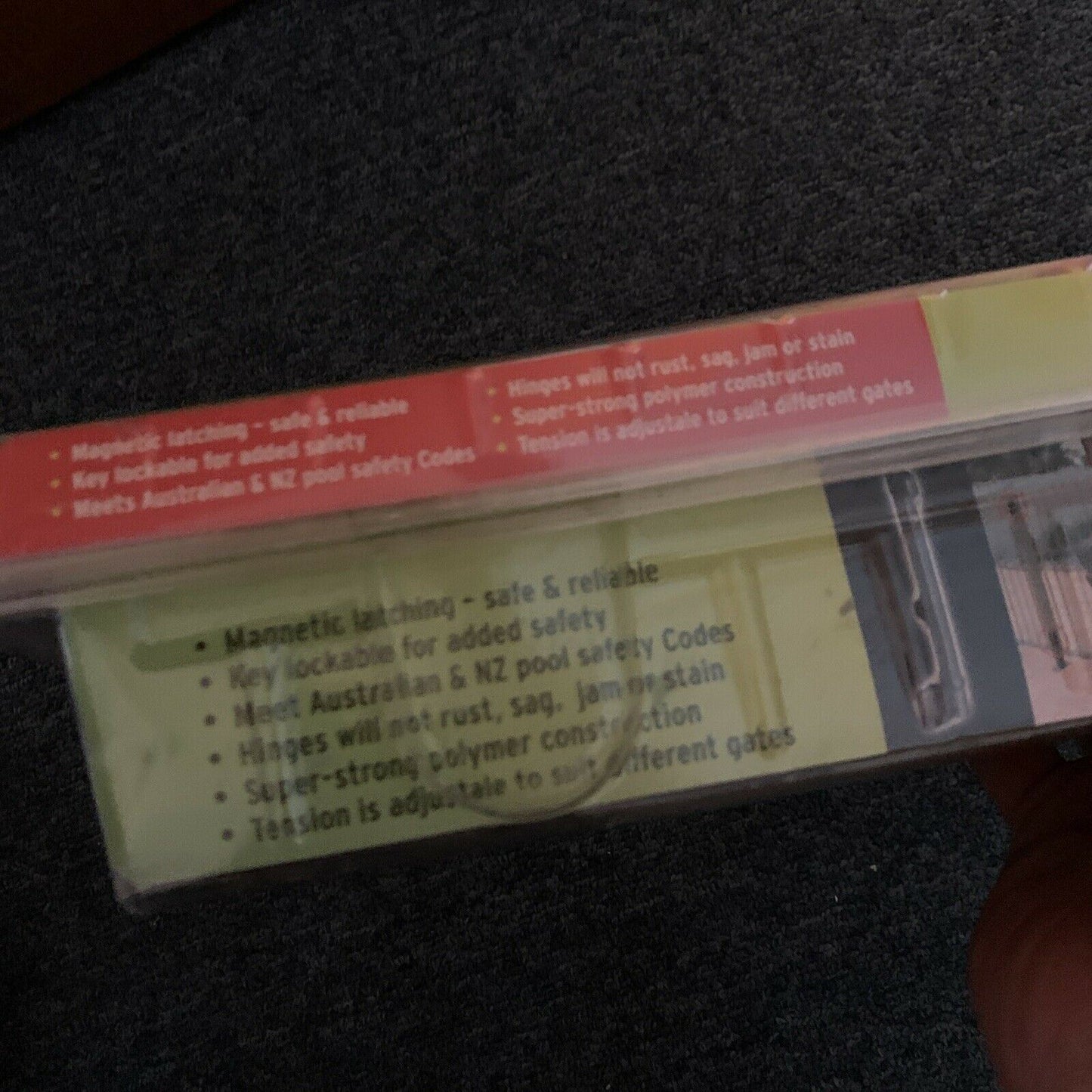 *New* Magna Latch: Magnetic Child Safety Gate Kit For Swimming Pools/ Childcare
