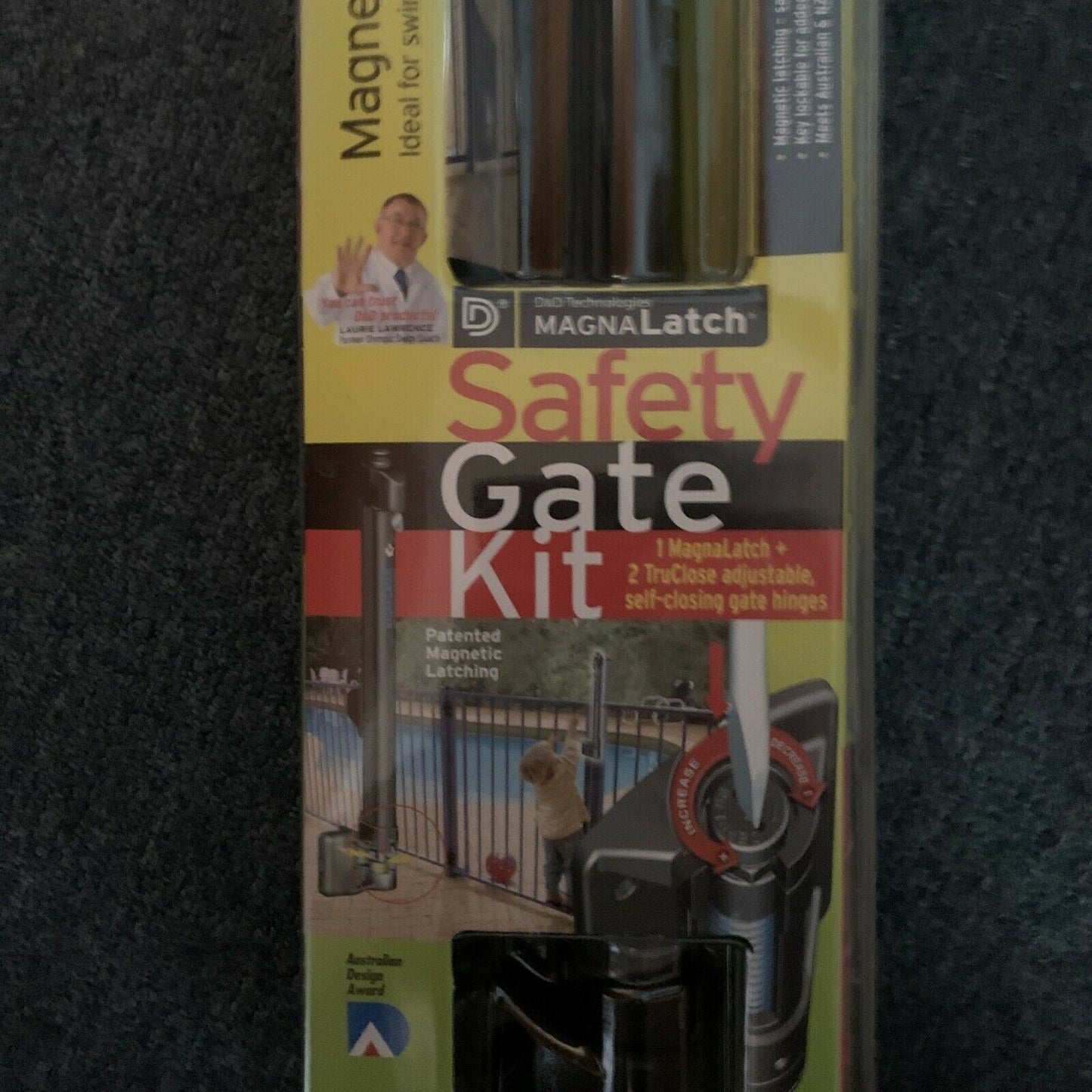 *New* Magna Latch: Magnetic Child Safety Gate Kit For Swimming Pools/ Childcare