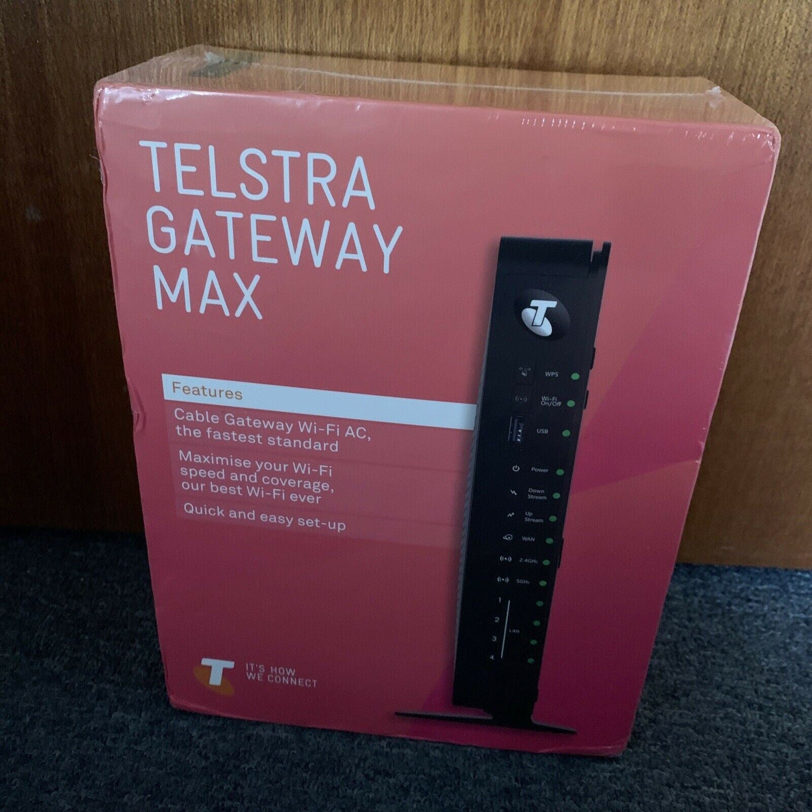 *New Sealed* Telstra Gateway Max Netgear C6300 Cable Modem Router ...