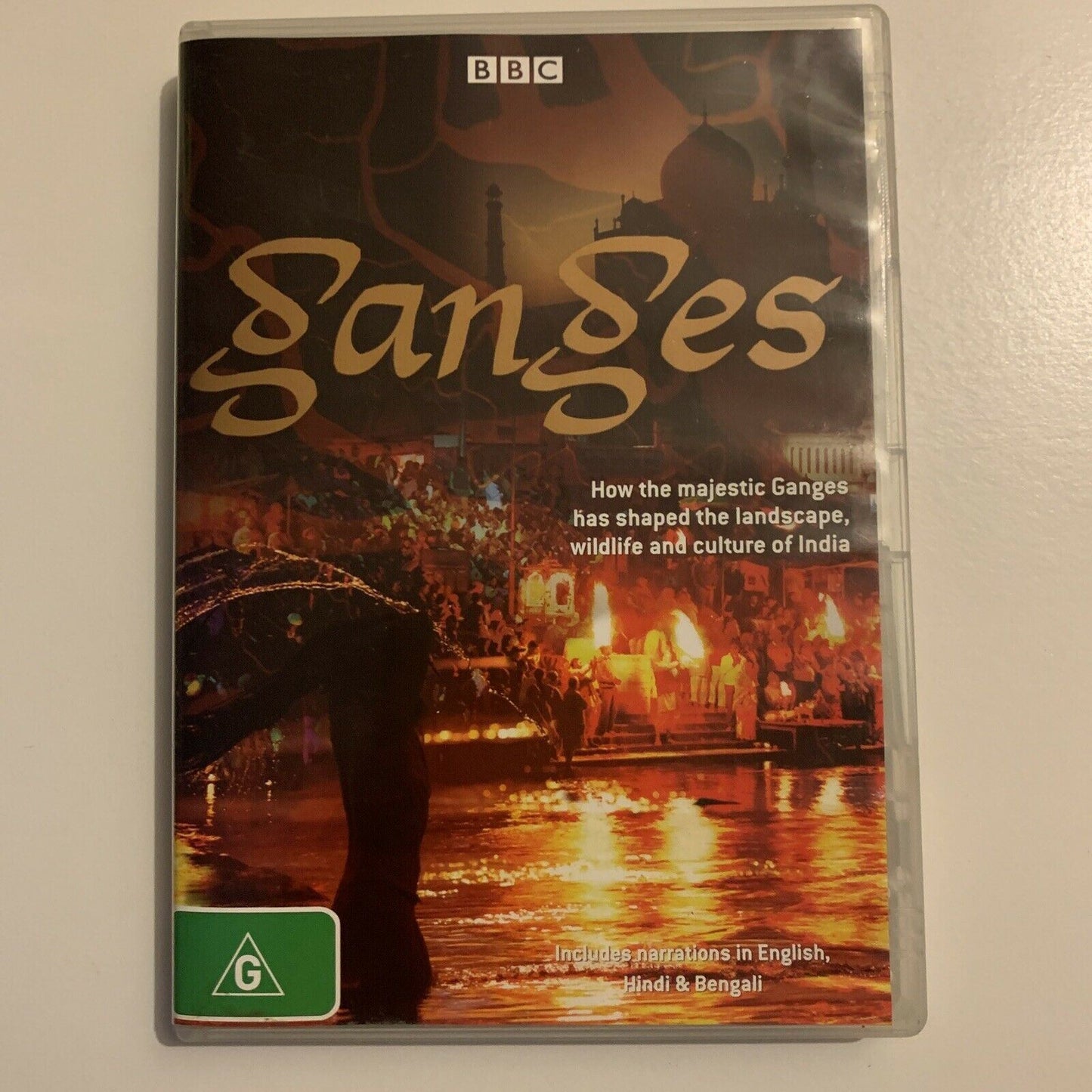 BBC: Ganges (DVD, 2009) Indian Ganges BBC Documentary Region 4