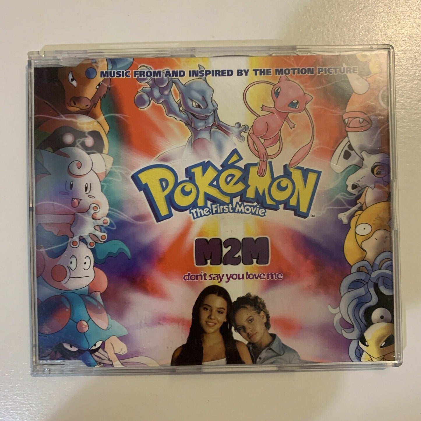 Pokemon - The First Movie - M2M Don’t Say You Love Me Single (CD, 1999)