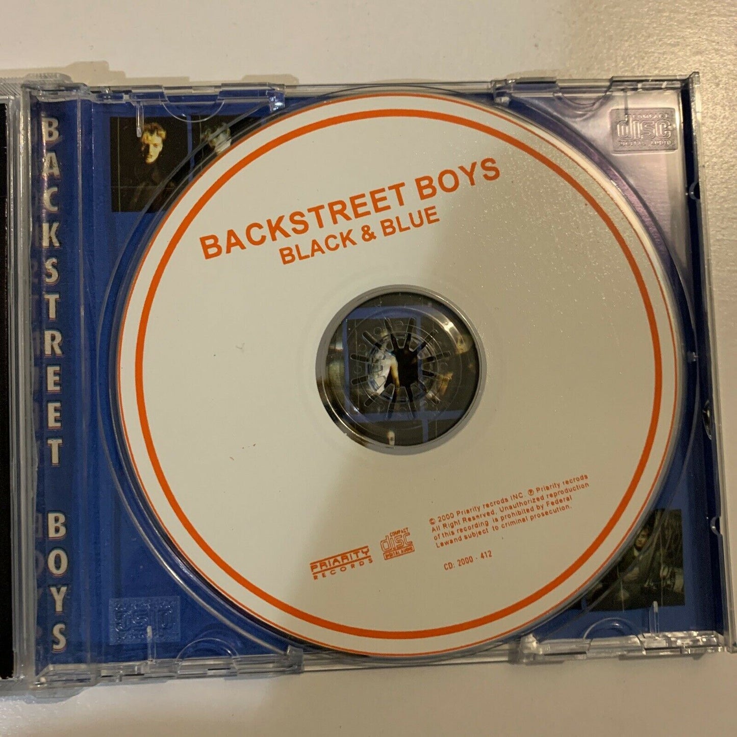 Backstreet Boys - Black & Blue - Limited Edition (CD, 2000)