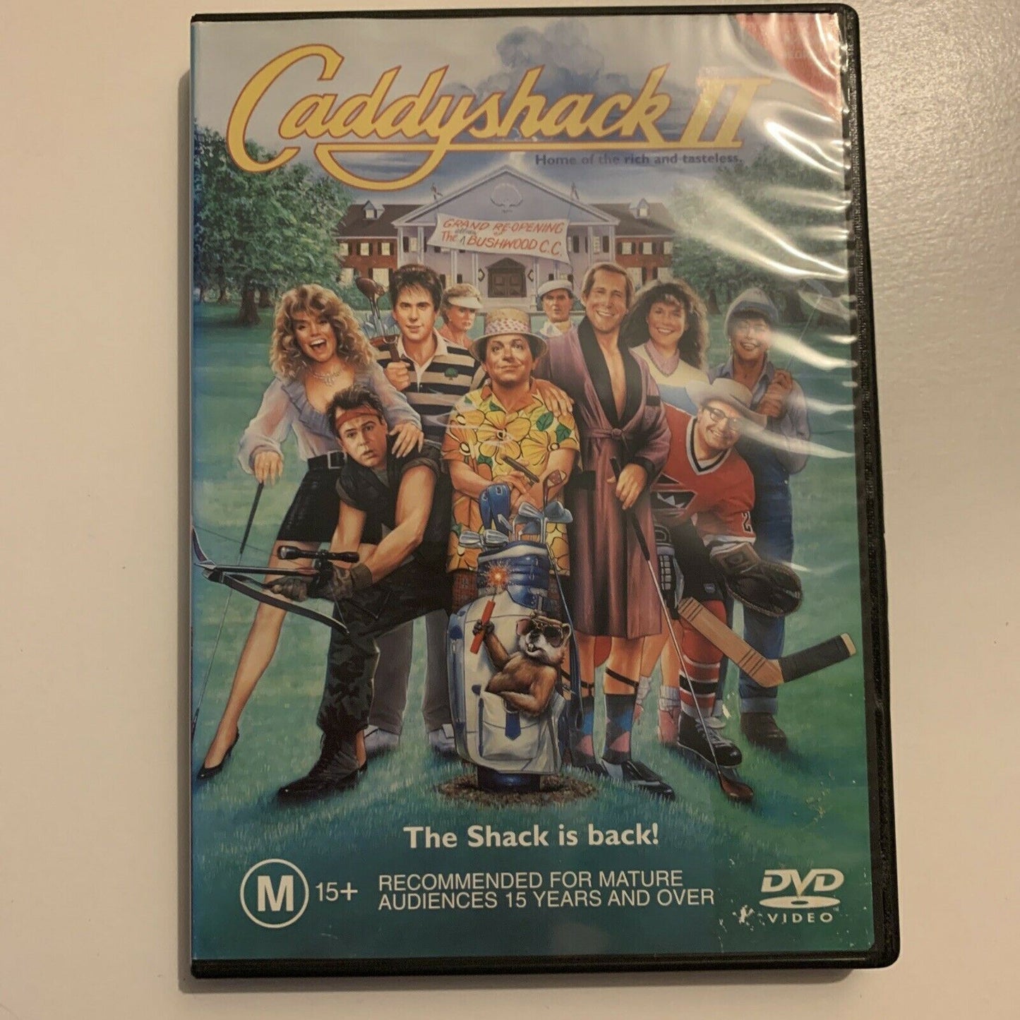 Caddyshack II 2 (DVD, 1988) Chevy Chase, Dan Aykroyd. Region 4&1