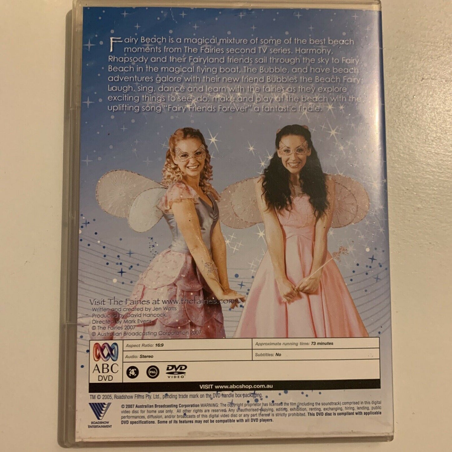 3x The Fairies DVD: Fairy Magic / Fairy Dancing / Fairy Beach. Region 4