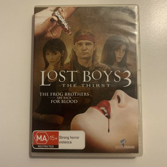 Lost Boys 3 : The Thirst (DVD, 2010) Corey Feldman,  Casey B. Dolan Region 4&2
