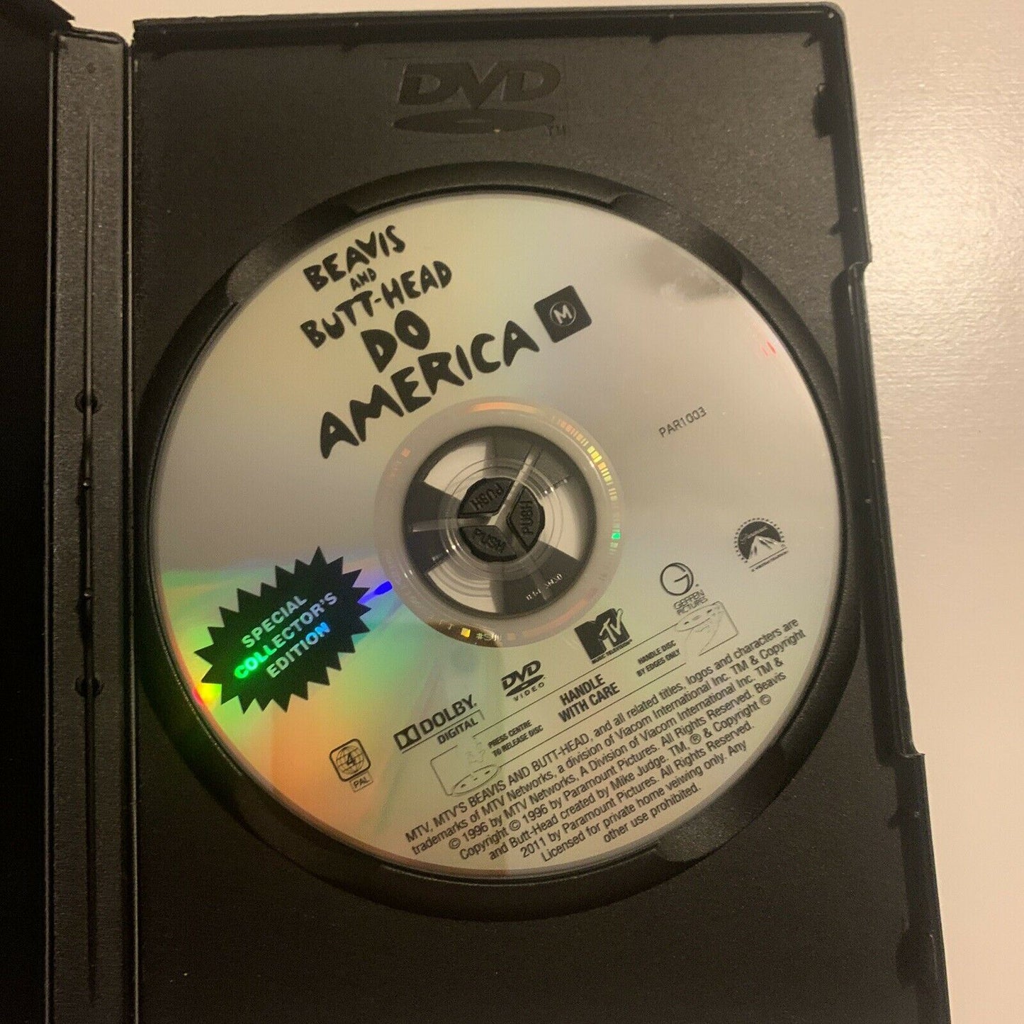 Beavis And Butthead Do America (DVD, 1996) Region 4