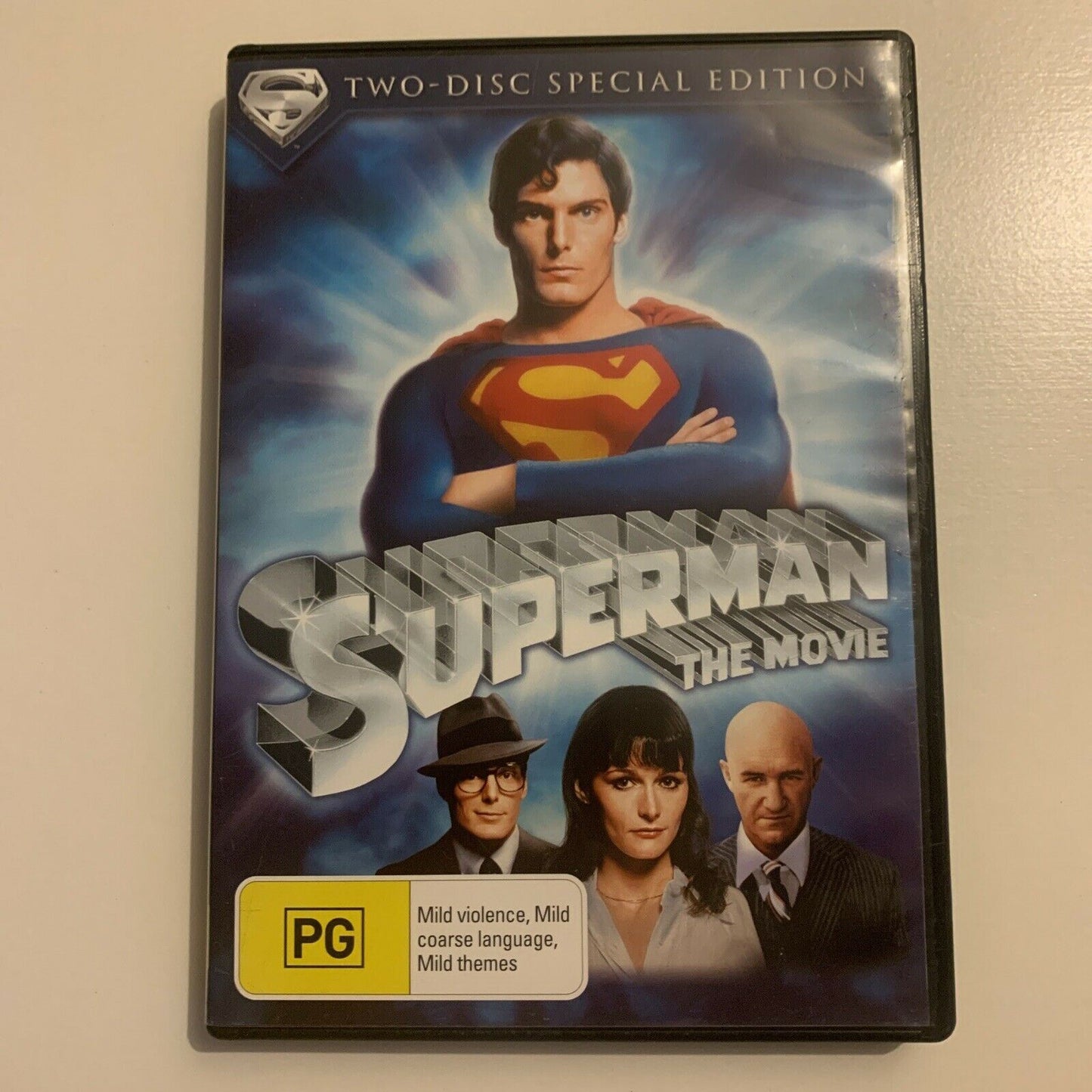 Superman: The Movie - Special Edition (DVD, 1978, 2-Disc) Region 4&2