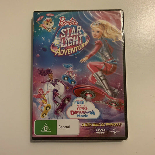 *New Sealed* Barbie In Starlight Adventure (DVD, 2016) Region 4&2
