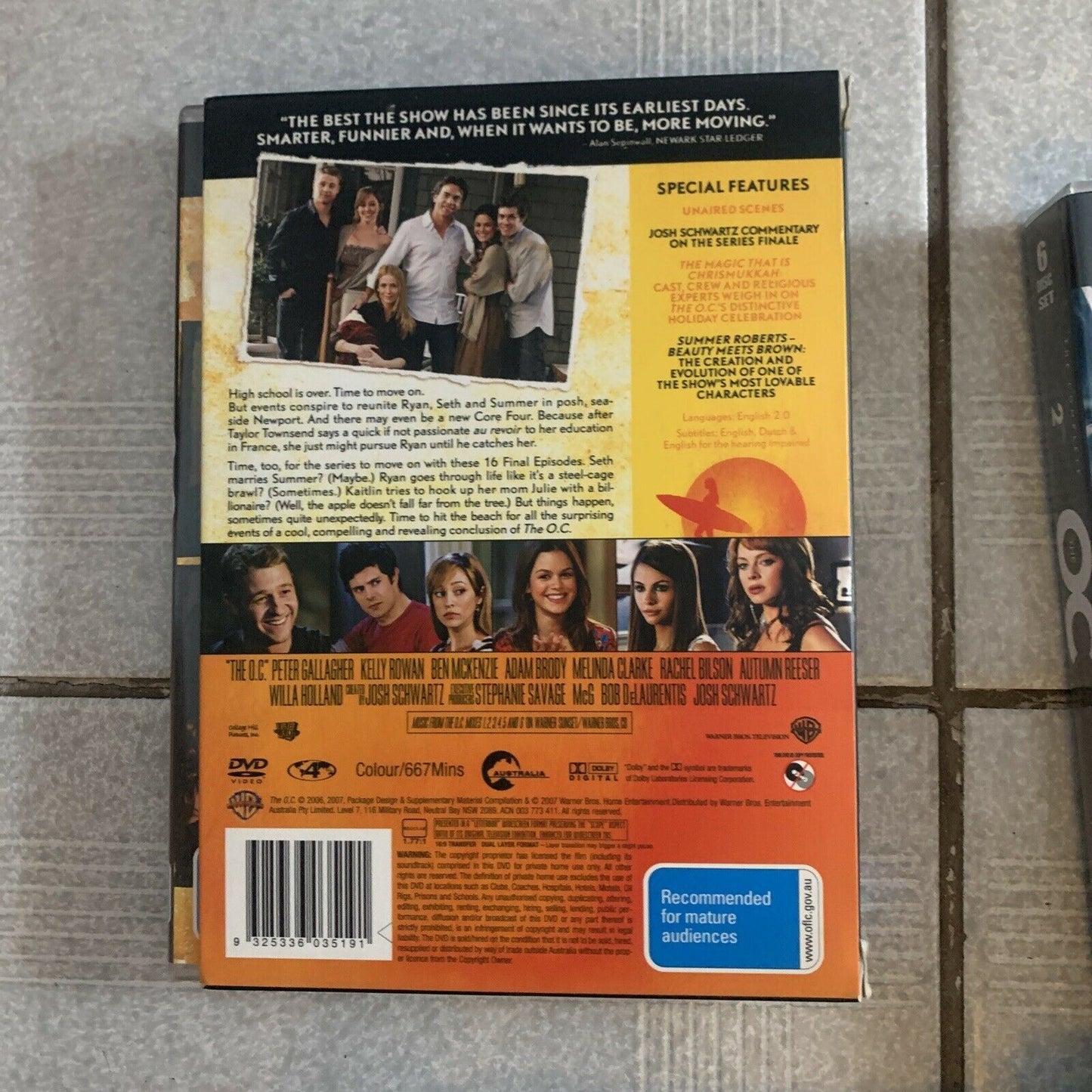 The O.C. : The Complete Season 1,2,3,4 DVD 25-Disc Region 4