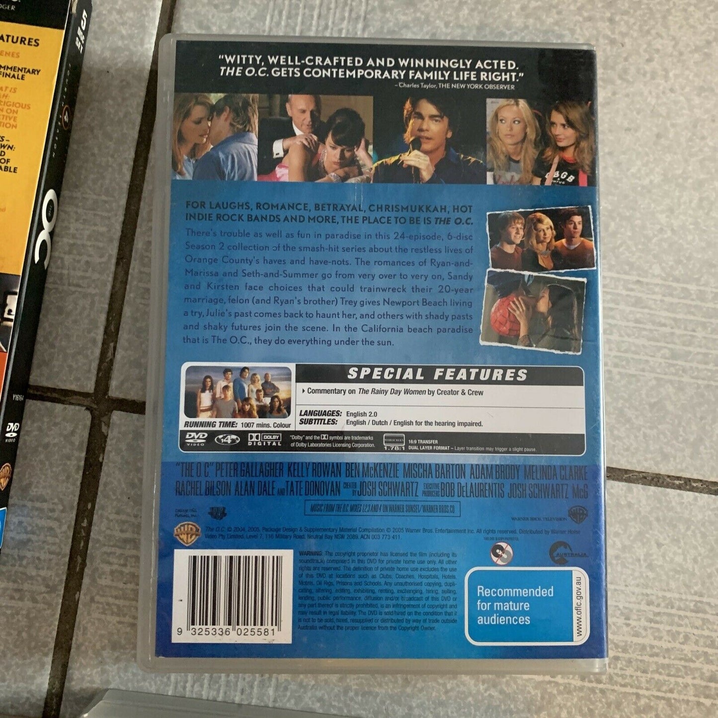 The O.C. : The Complete Season 1,2,3,4 DVD 25-Disc Region 4