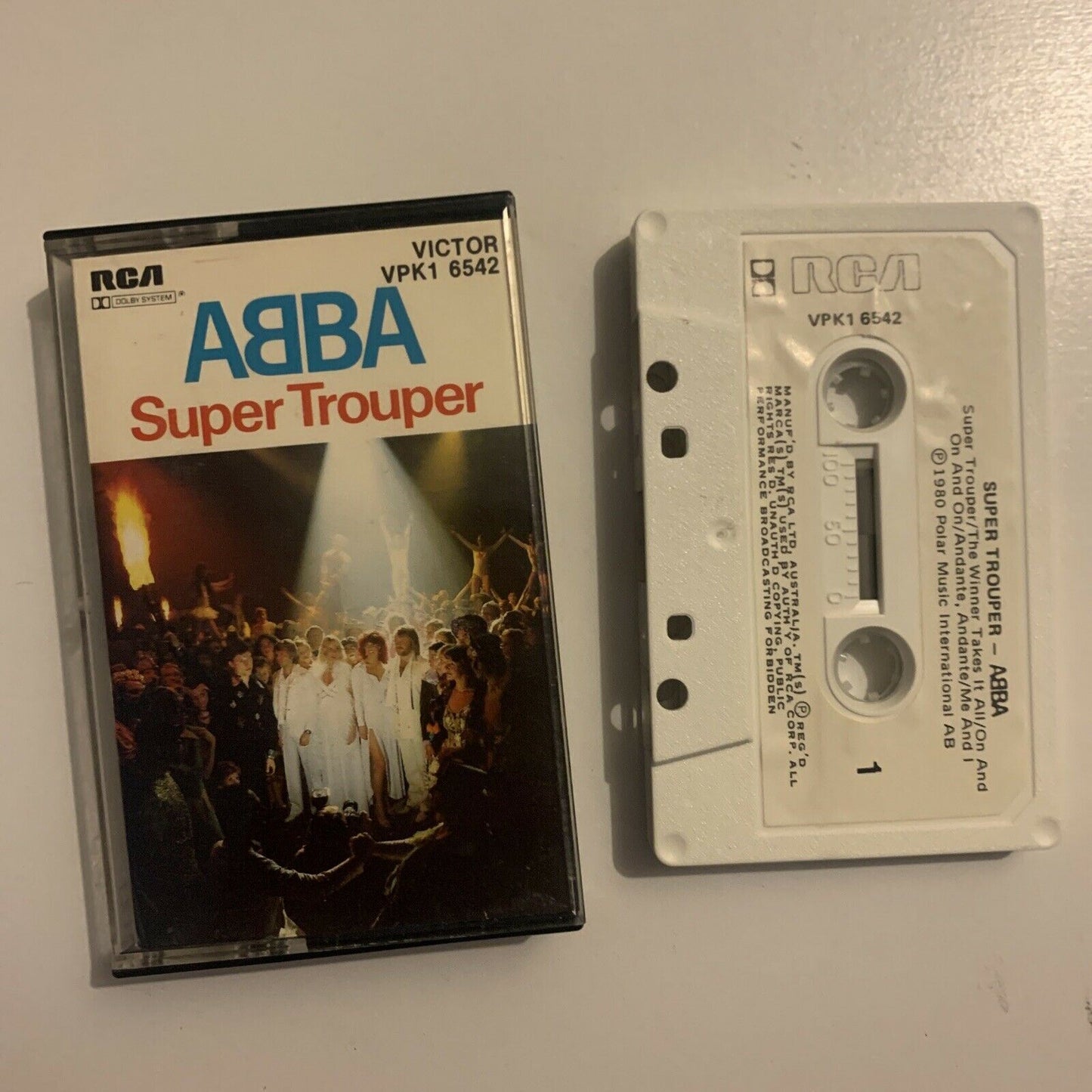 ABBA - Super Trouper (Cassette Tape, 1980)