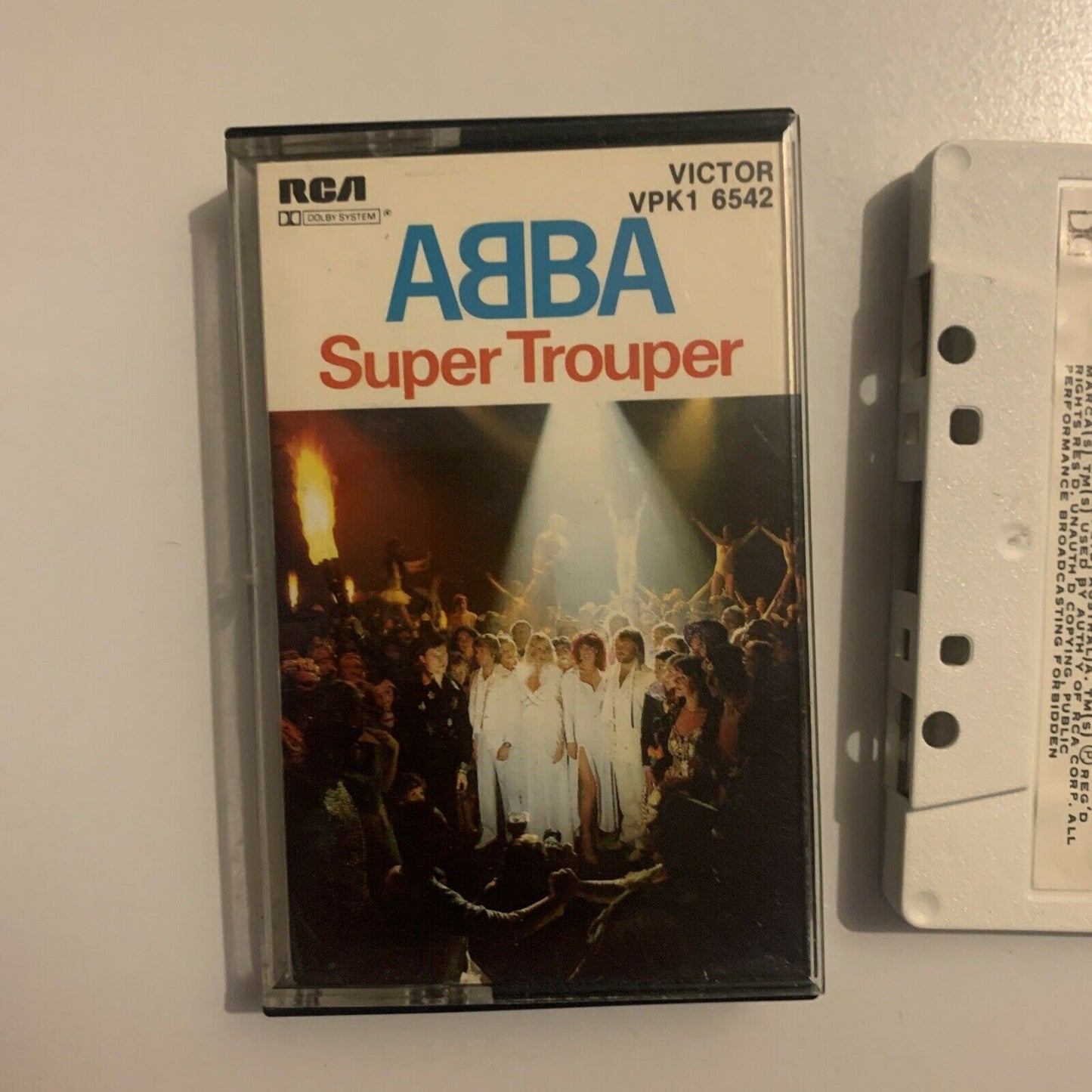 ABBA - Super Trouper (Cassette Tape, 1980)