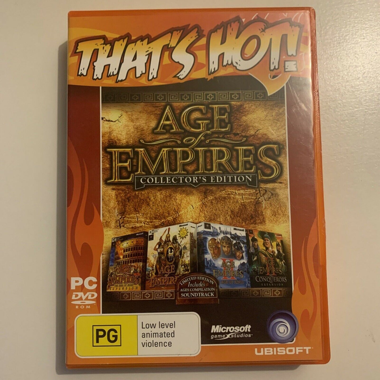 Age Of Empires - Collector's Edition (PC, 2003) PC Game