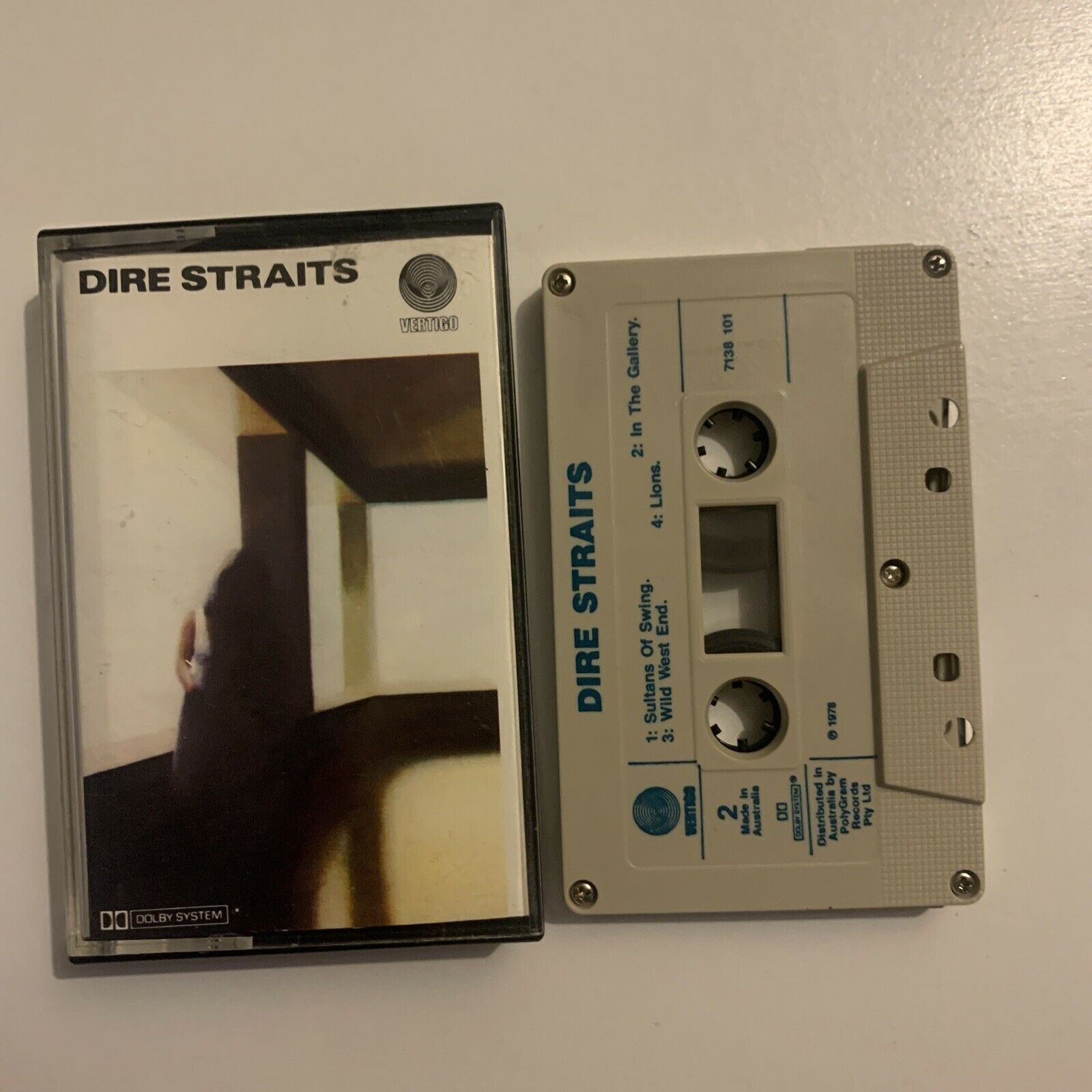 Dire Straits By Dire Straits (Cassette Tape, 1978) – Retro Unit