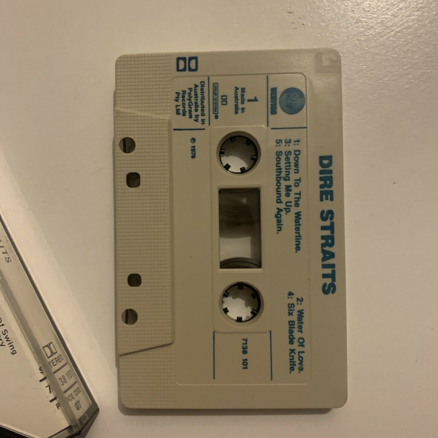 Dire Straits By Dire Straits (Cassette Tape, 1978)