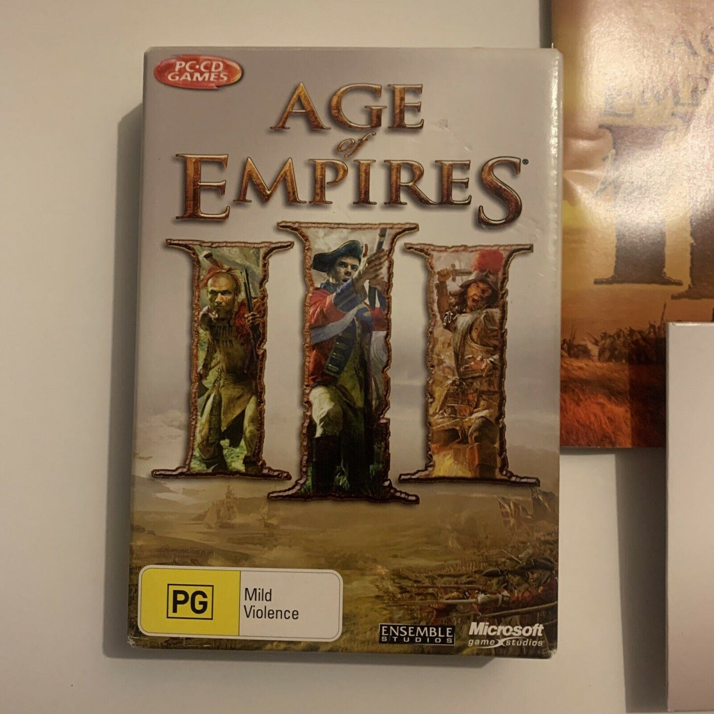 Age Of Empires III 3 Big Boxed PC CDROM Game With Manual